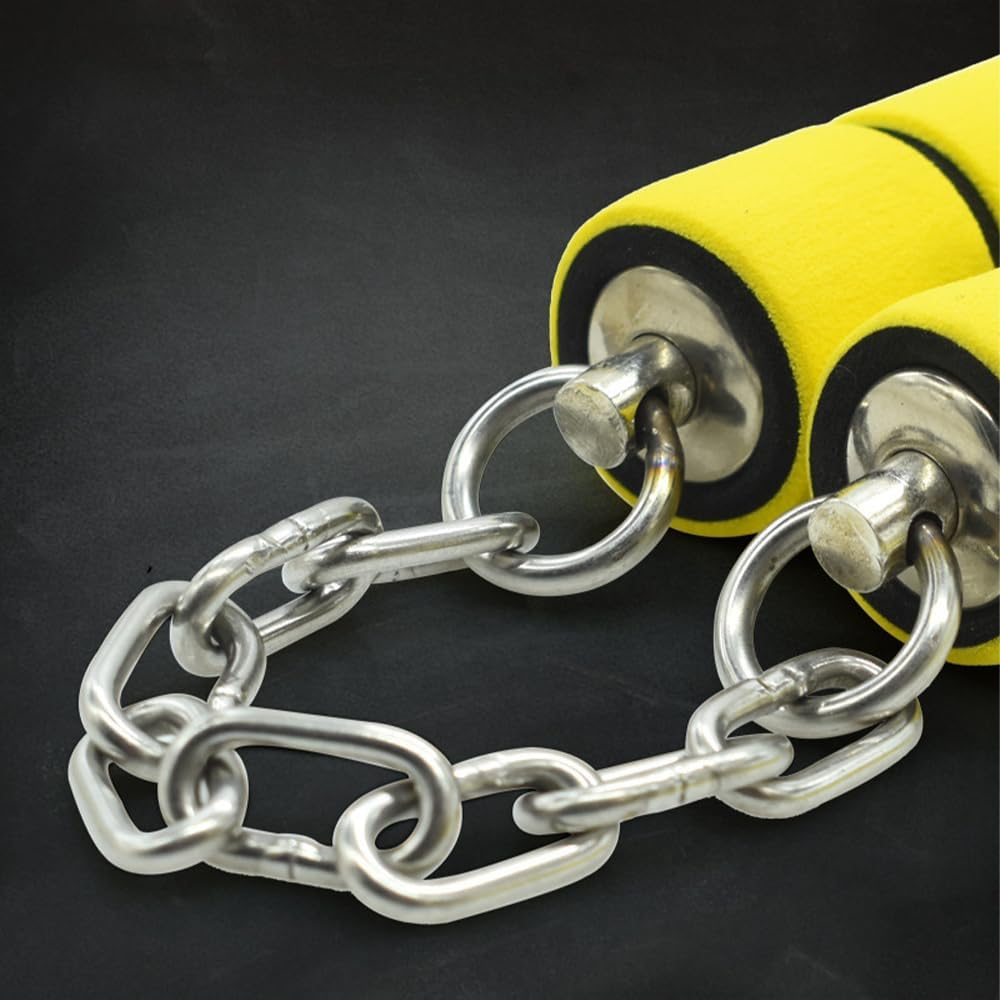 Foam Nunchakus Martial Arts Foam Training Practice Nunchucks with Steel Chain for Beginners and Kids