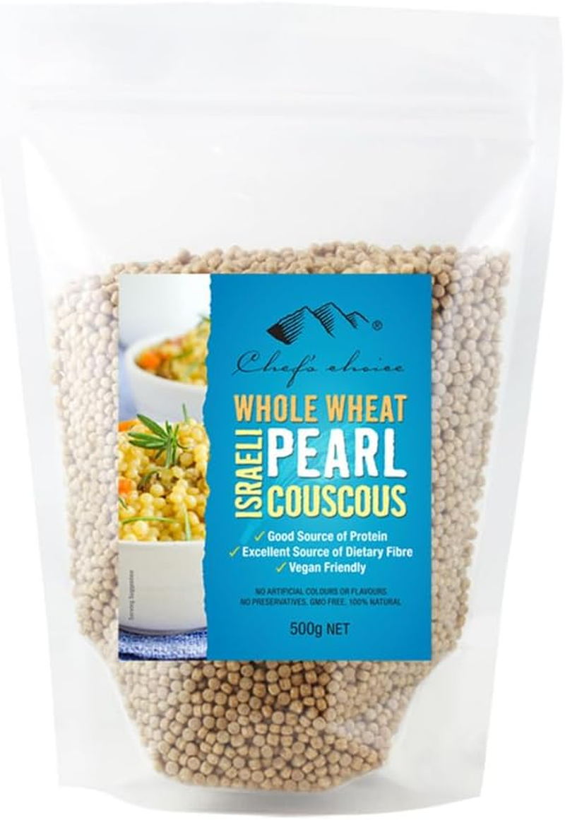 Chef'S Choice Israeli Pearl Whole Wheat Couscous 500 G