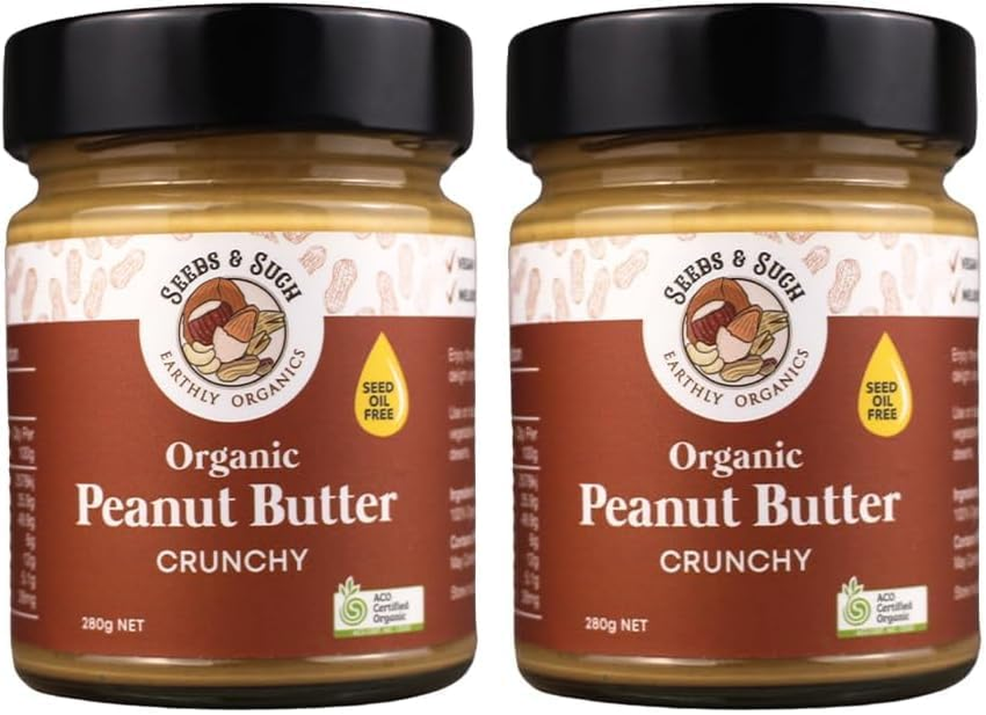 Seeds & Such Organic Peanut Butter - Crunchy 280G