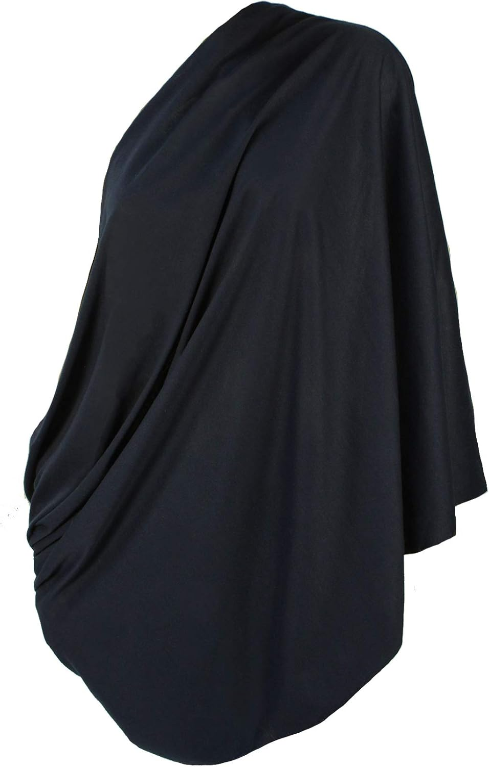 (2Pk Grey/Navy) - 2Pk LK Baby Infinity Nursing Scarf Breastfeeding Cover Ultra Soft (Grey/Navy) image number 1