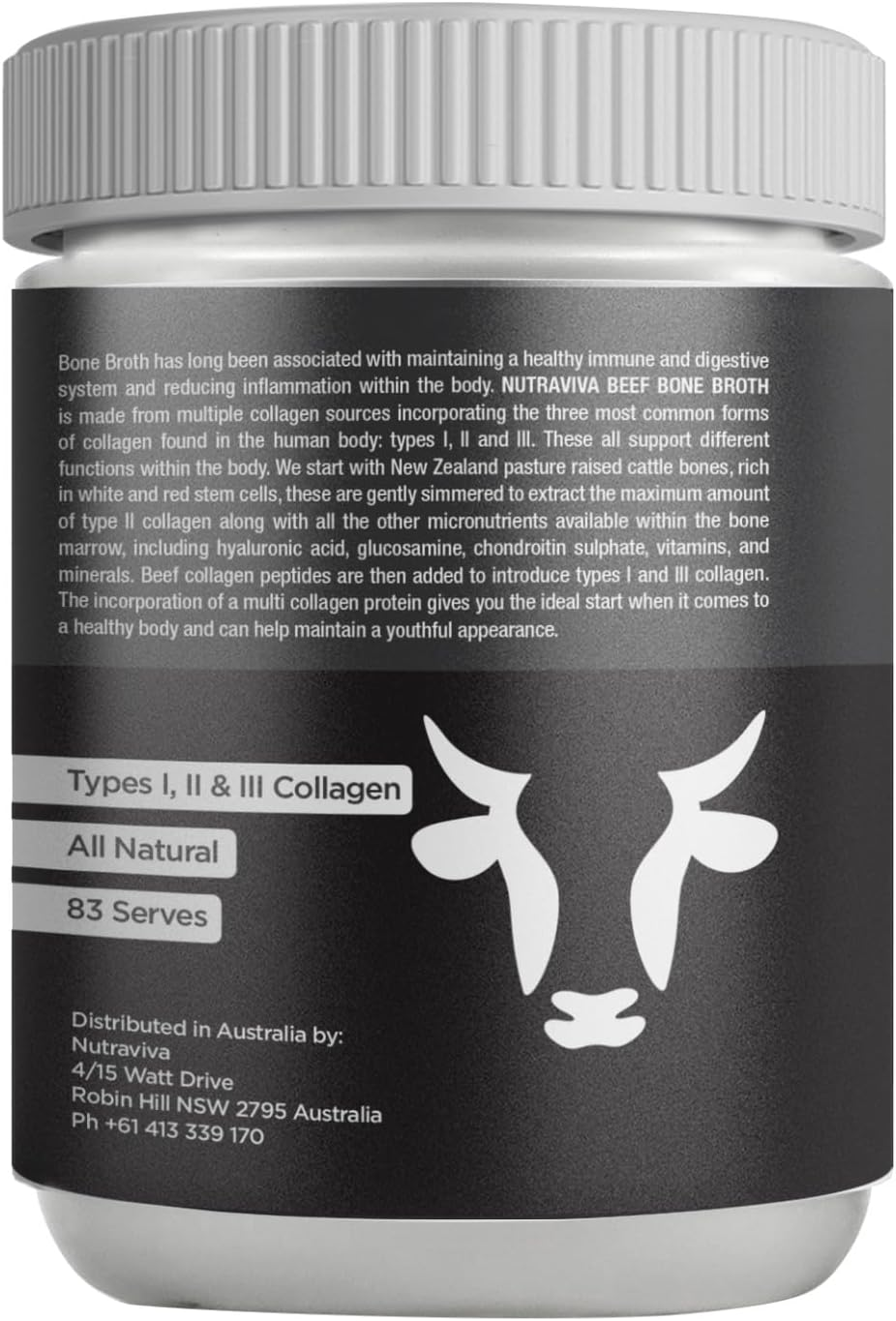 Nutraviva Original Beef Bone Broth Powders 250 G