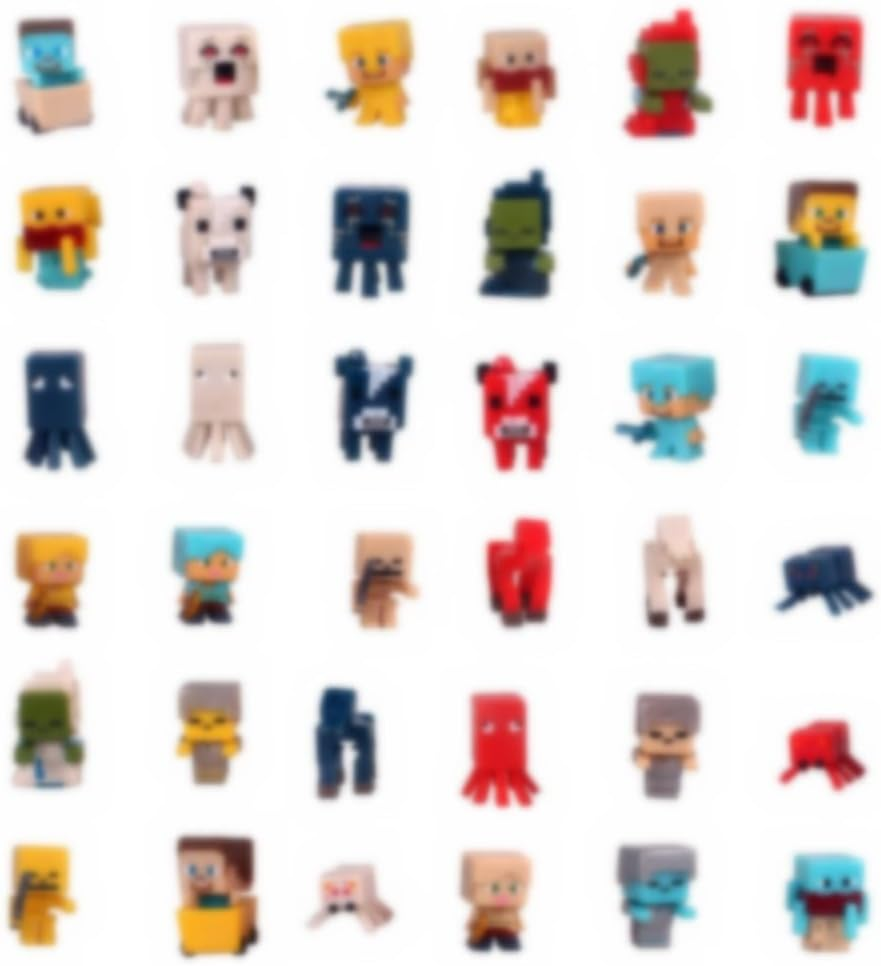 36 PCS Mini Action Figure Pack- Party Favours Cake Topper or Decoration