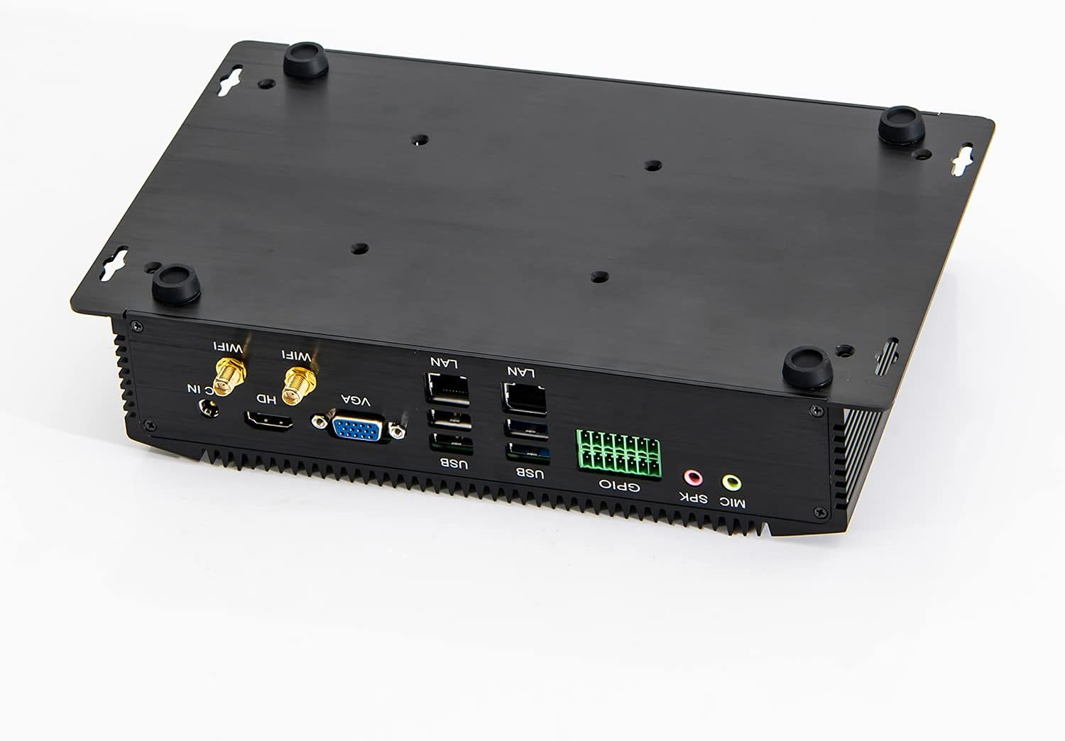 KINGDEL Core I7 CPU Desktop Computer, Office Computer with 8GB RAM 128GB SSD, 6Xcom, 4Xusb 3.0, 4Xusb 2.0, 2Xlan, GPIO, HD Port, VGA W-11 Pro image number 1