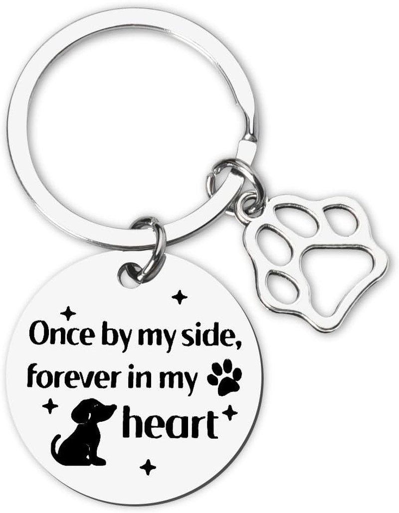 Pet Dog Sympathy Memorial Gifts for Loss of Puppy Bereavement Gifts for Dog Lovers Keychain Gifts for Dog Owner Keychains