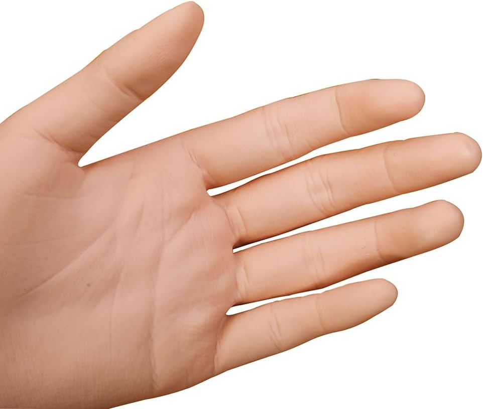 Left Practice Hand for Acrylic Nails with Holder, Mannequin Hand for Nails Practice, Flexible Bendable Fake Hand Manicure Nail Practice Hand image number 6