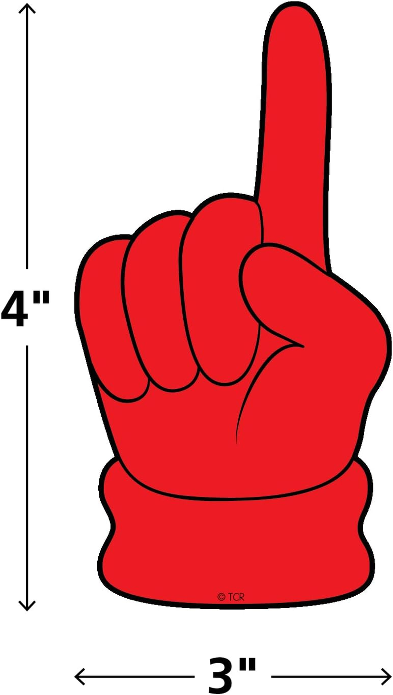 Teacher Created Resources Magnetic Accents, Pointing Hands (77202.0) image number 2