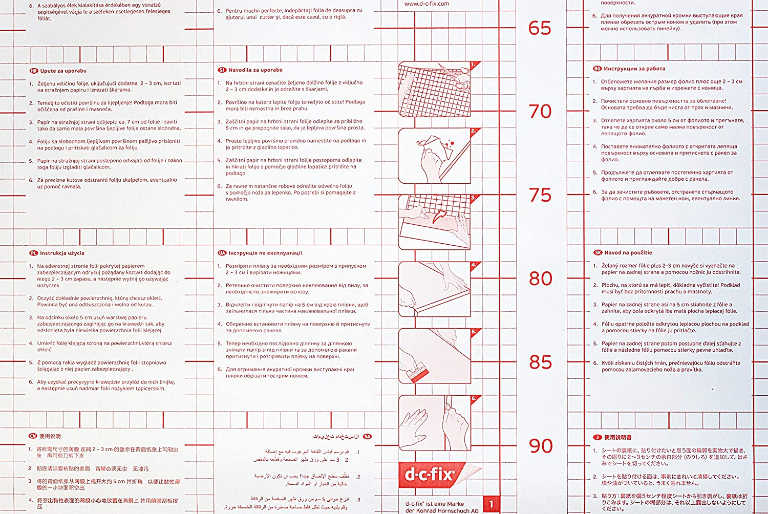 D-C-Fix 346-0623 Decorative Self-Adhesive Film, Vintage Photographs, 17" X 78" Roll image number 6