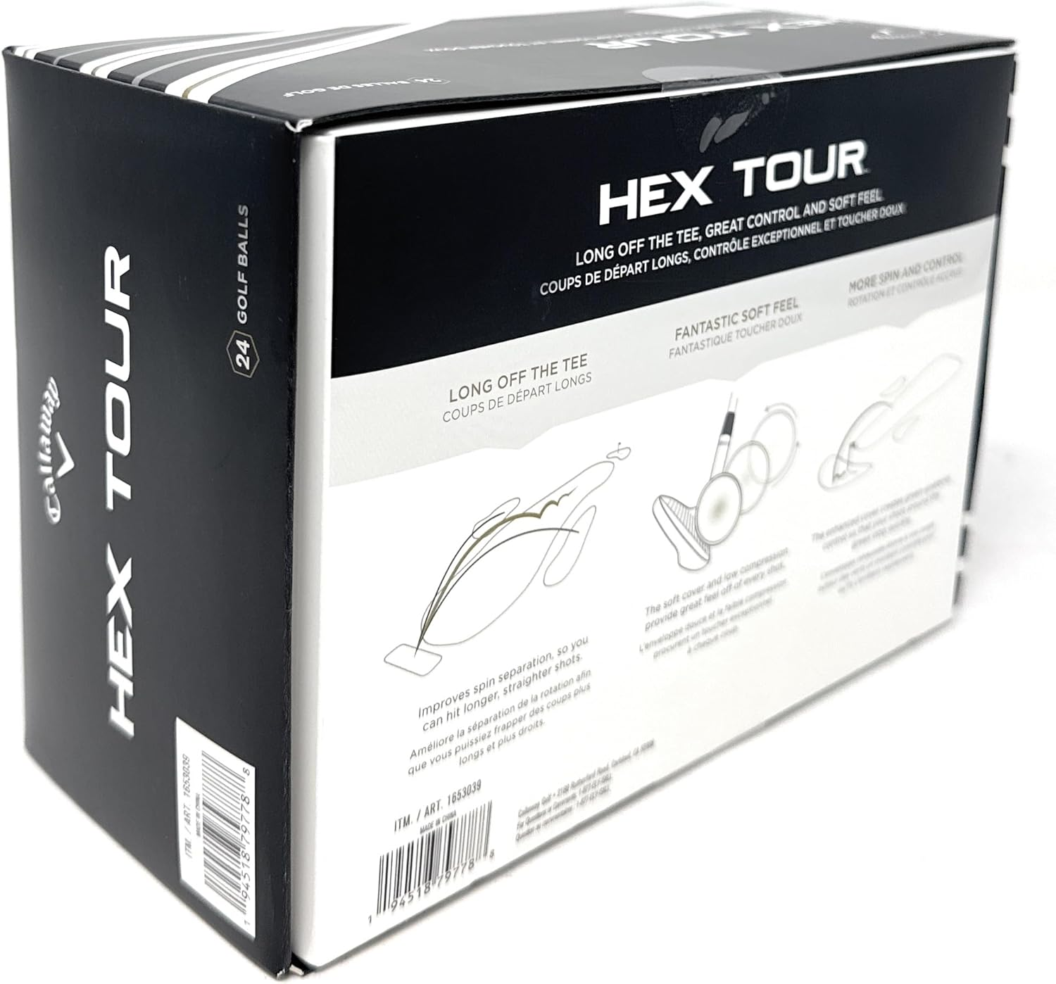 Callaway Hex Tour Soft Golf Balls - 24 Pack image number 2