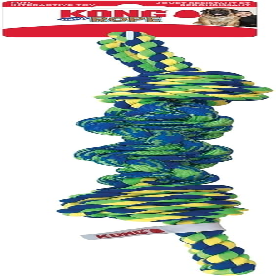 KONG - Rope Bunji - Durable Tug Dog Toy - for Large Dogs image number 3