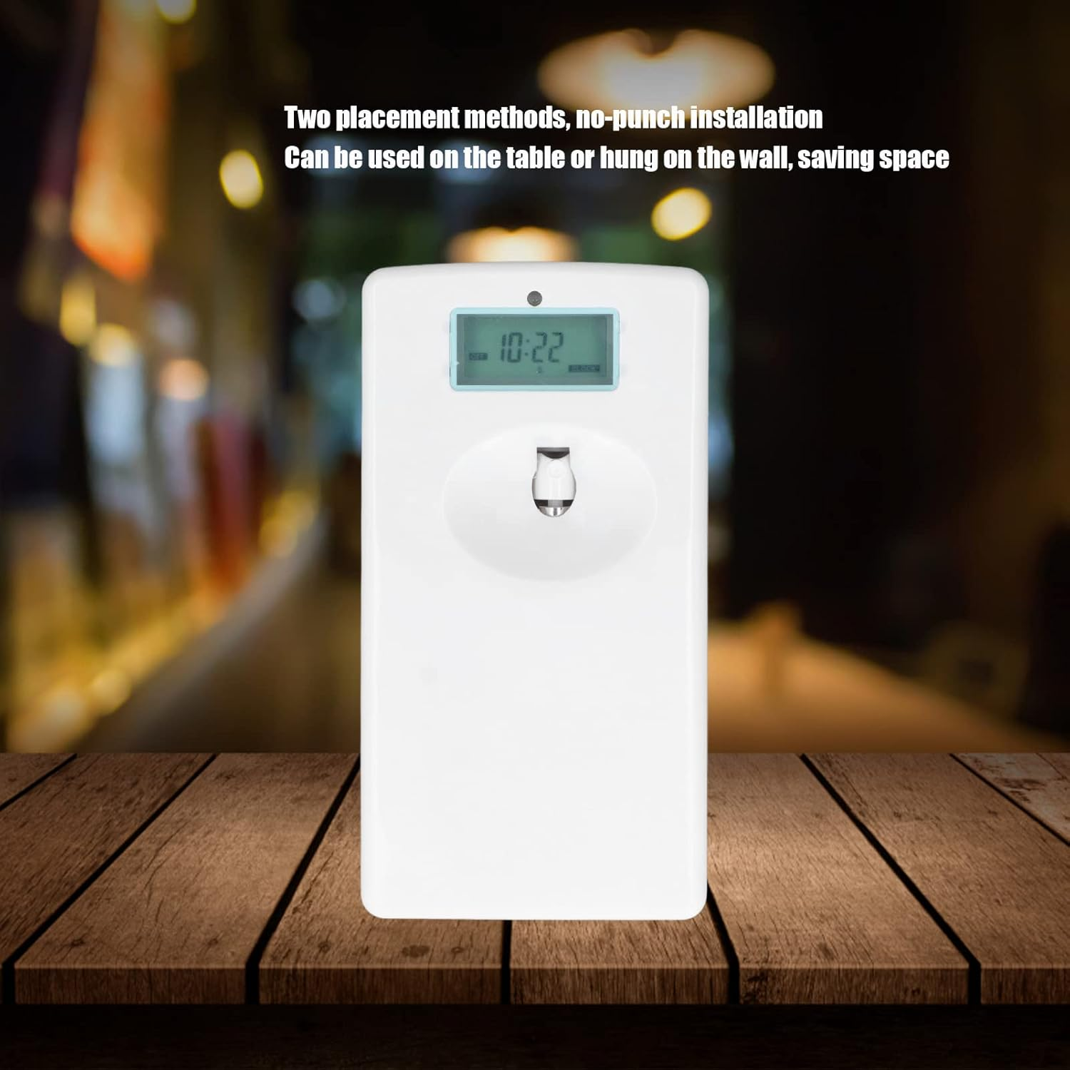 Automatic Perfume Dispenser, Fragrance Sprayer, Automatic Air Freshener Dispenser, Aroma Dispenser, Wall Mounted Aroma Diffuser for Bathroom, Hotel, Commercial Place