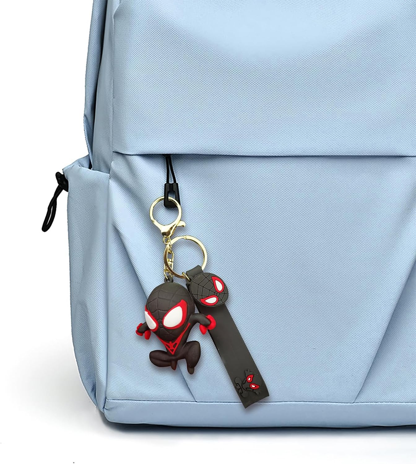 Cartoon Keychain for Girls and Boys, Cute Keychains Accessories Keyring Key Wristlet Car Charms Backpack Key Chain