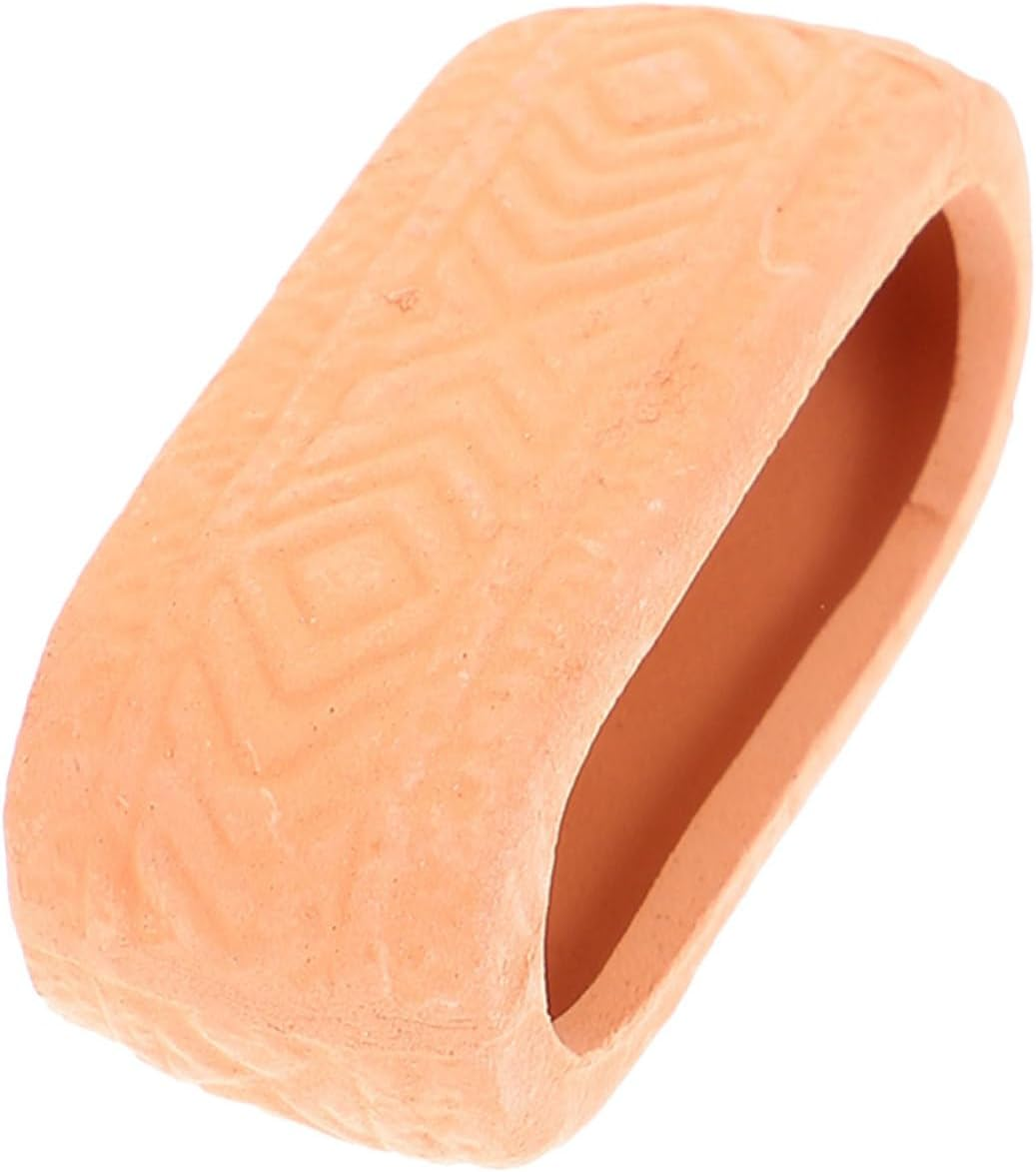 Mini Red Clay Ceramic Planter Pot with Drainage for Indoor Succulent Plants Nursery Grow Pot for Home Garden for Patio and Balcony Planting image number 4