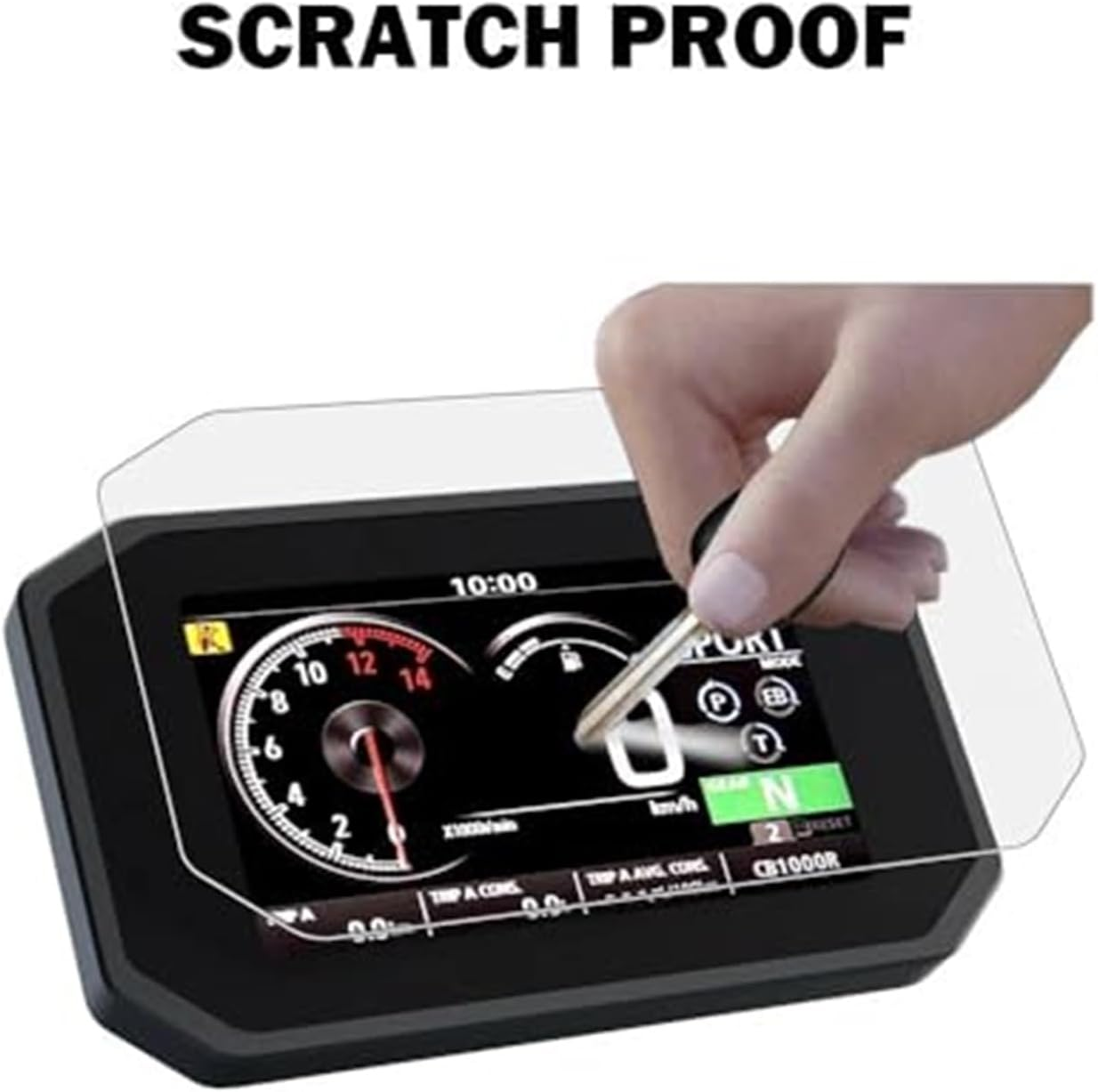 Screen Protector, for XL 750 Accessories Motorcycle Dashboard Screen Protector Screen TPU Protectation Membrane XL750, for TRANSALP 2023 Motorcycle Dashboard Screen Protector image number 3