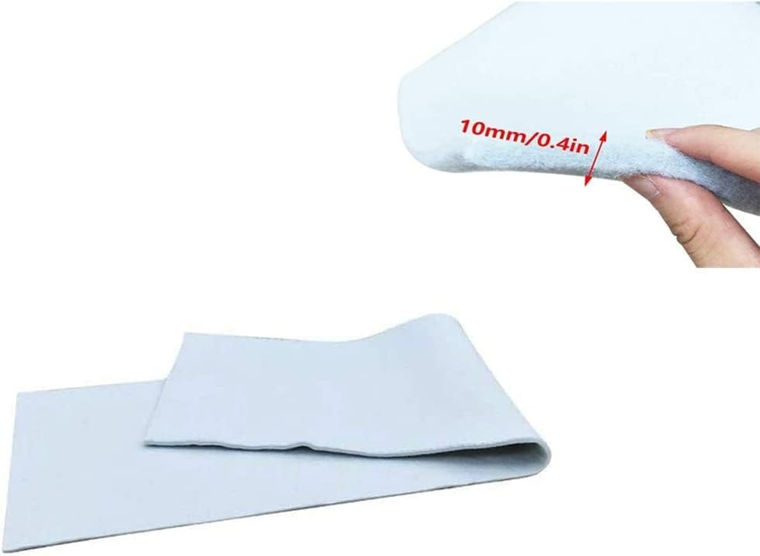 Duwee Delux Ironing Board Cover Replacement Pad 54''X18'', Extra Thick Feltpadding for Ironing Board image number 6