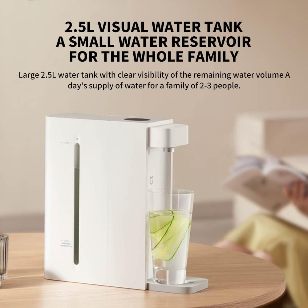 MI MIJIA Instant Hot Water Dispenser S2202 Home Office Desktop Electric Kettle Thermostat Portable Water Pump Fast Heatin image number 5