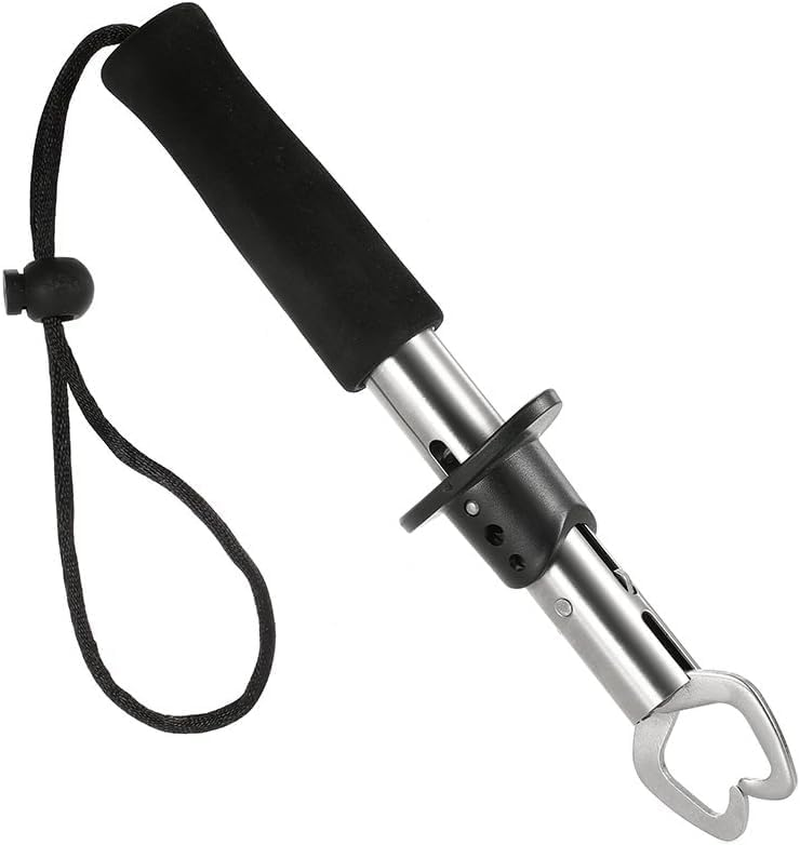 WADY Professional Fish Lip Gripper Holder, Portable Stainless Steel Fish Lip Grip, Fishing Lip Grip, Fish Grabber, Durable Fish Gripper, Fish Holder, Secure Fish Lip Gripper for Fishing Enthusiasts image number 5
