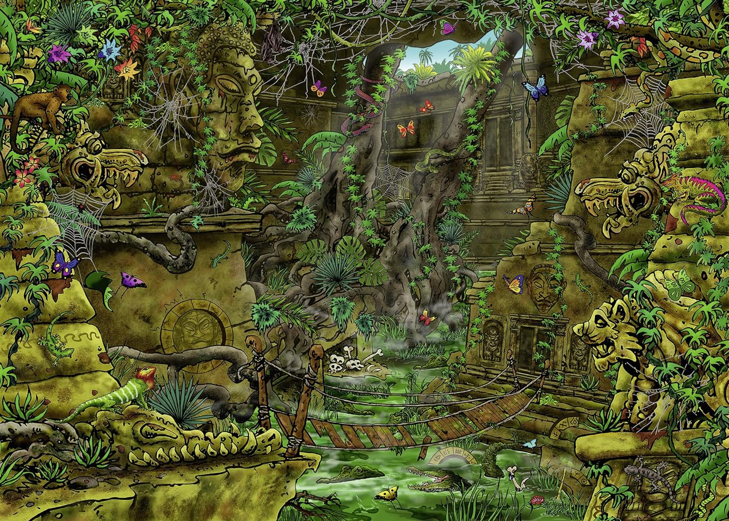 Ravensburger - Escape 2 the Temple Grounds Puz 759 Pieces