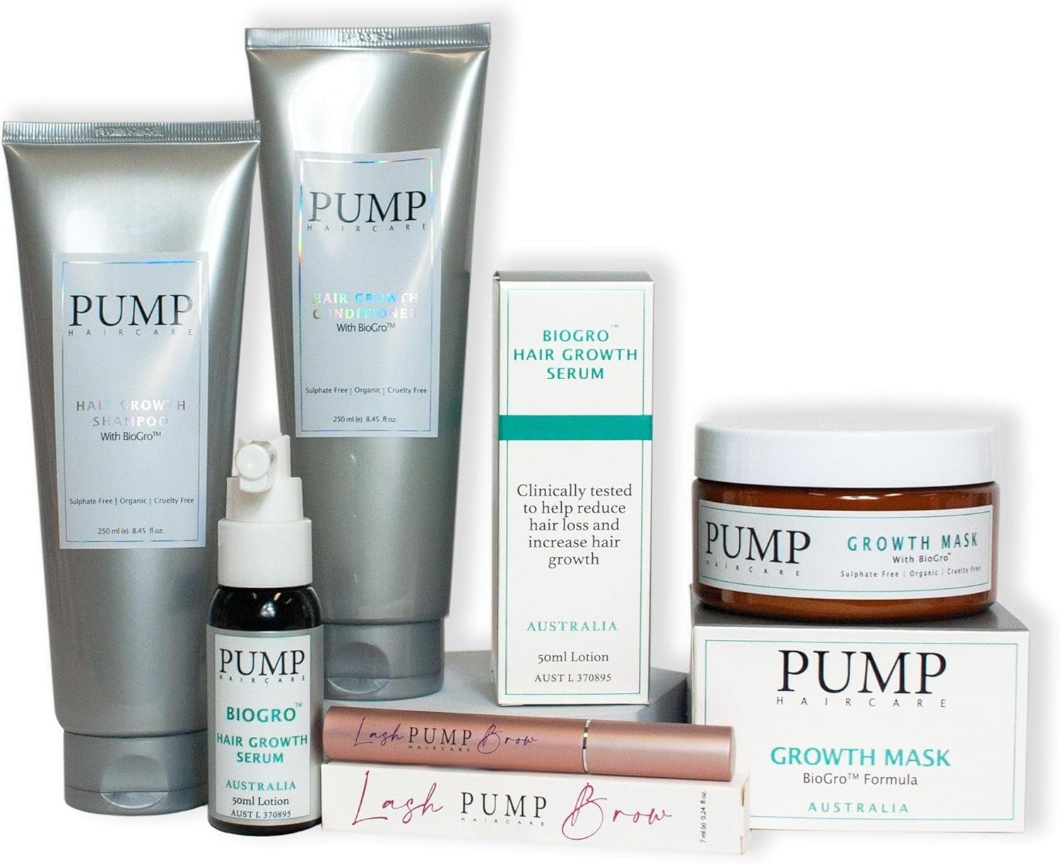 Hair Growth Value Pack for Men & Women - Pump Haircare image number 1