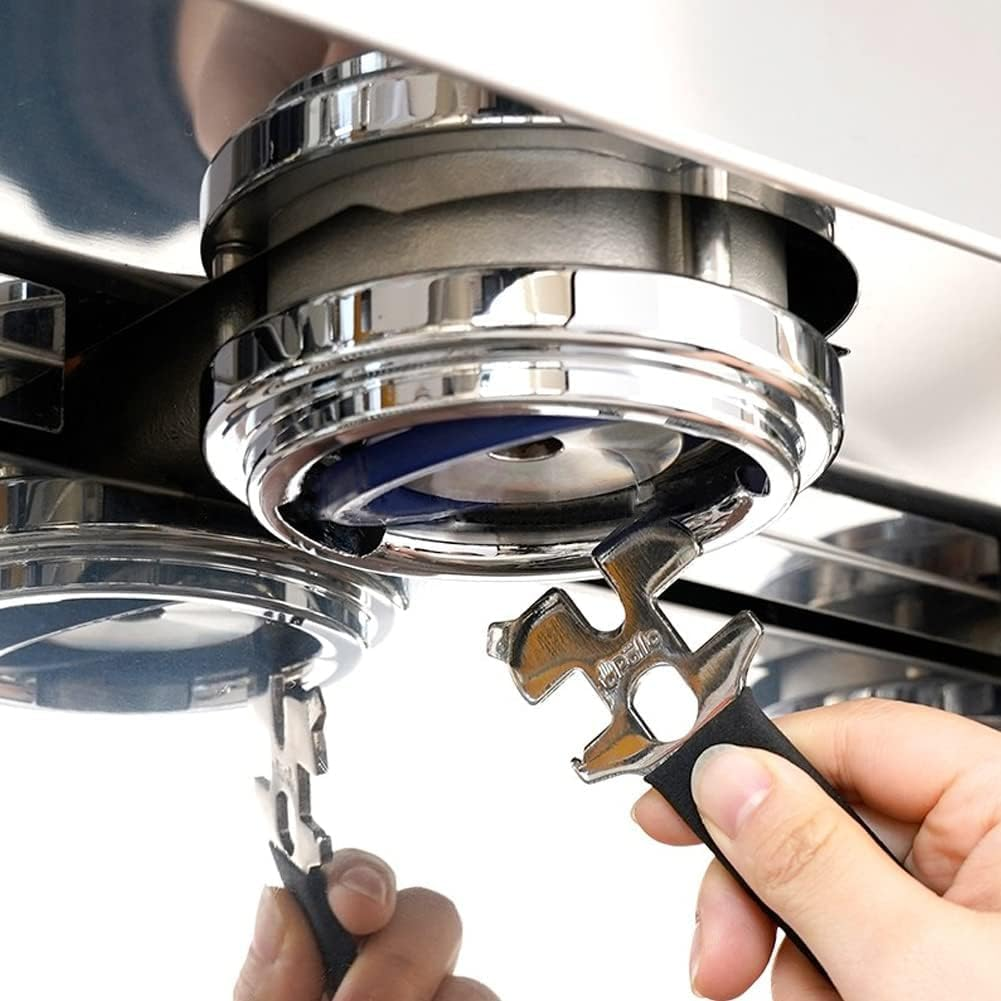 2Pcs Coffee Machine Group Head Seal Gasket Gaggia E61 Head Sealing Ring Group Head Gasket Coffee Machine Accessories 8.5Mm Thick with VBM Compatible with Faema E61/E98 Espresso Machine image number 3