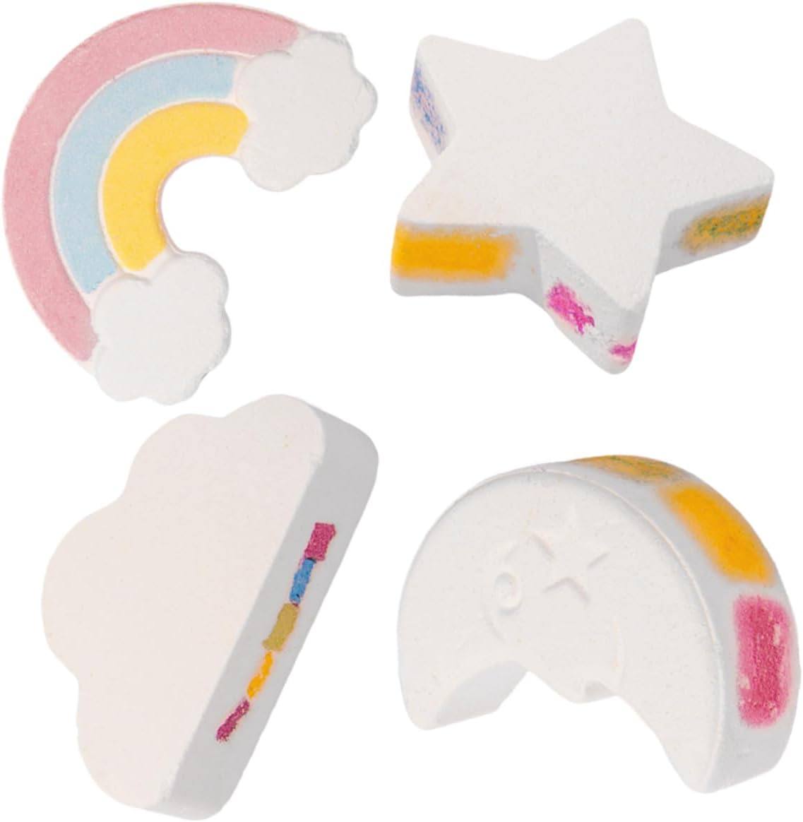 4Pcs Cute Essential Oil Bathing Bomb Bubble Shower Salt Bomb Travel Bath image number 3