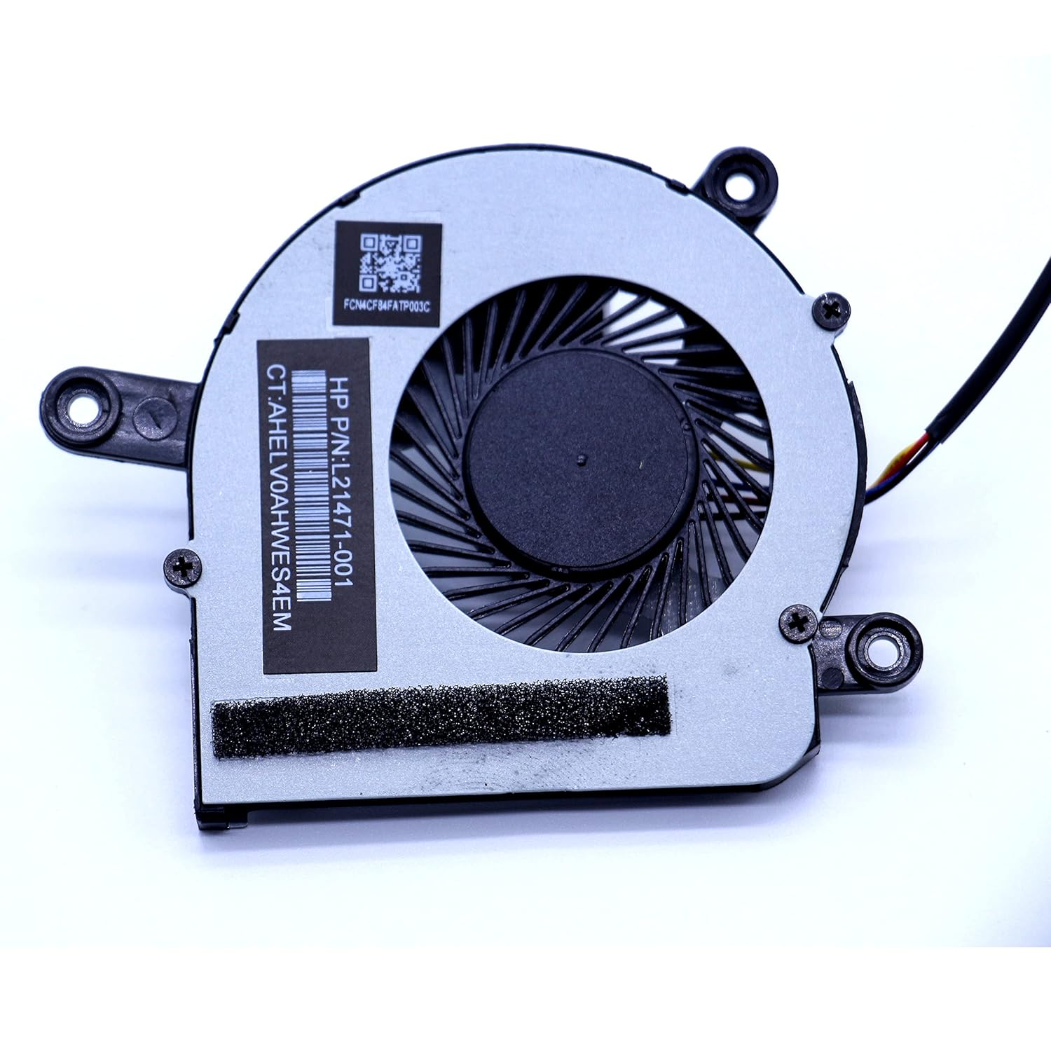 GPU Cooling Fan for HP Elitedesk 800 G3/G4/G5 750 G4 Series L21471-001 (12V DC, 0.5W, Long Black Interface, Desktop Compatible) image number 1