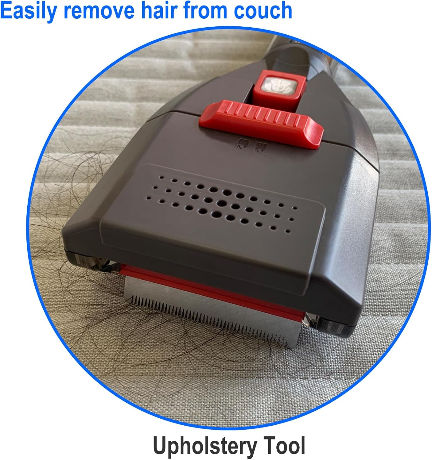 Pet Shedding Brush Kit Compatible with Dyson V15 V11 V10 V8 V7 V6, Vacuum Attachment as Cat and Dog Hair Grooming Brush with 3.3Ft Extension Hose plus Converting Adaptor image number 6