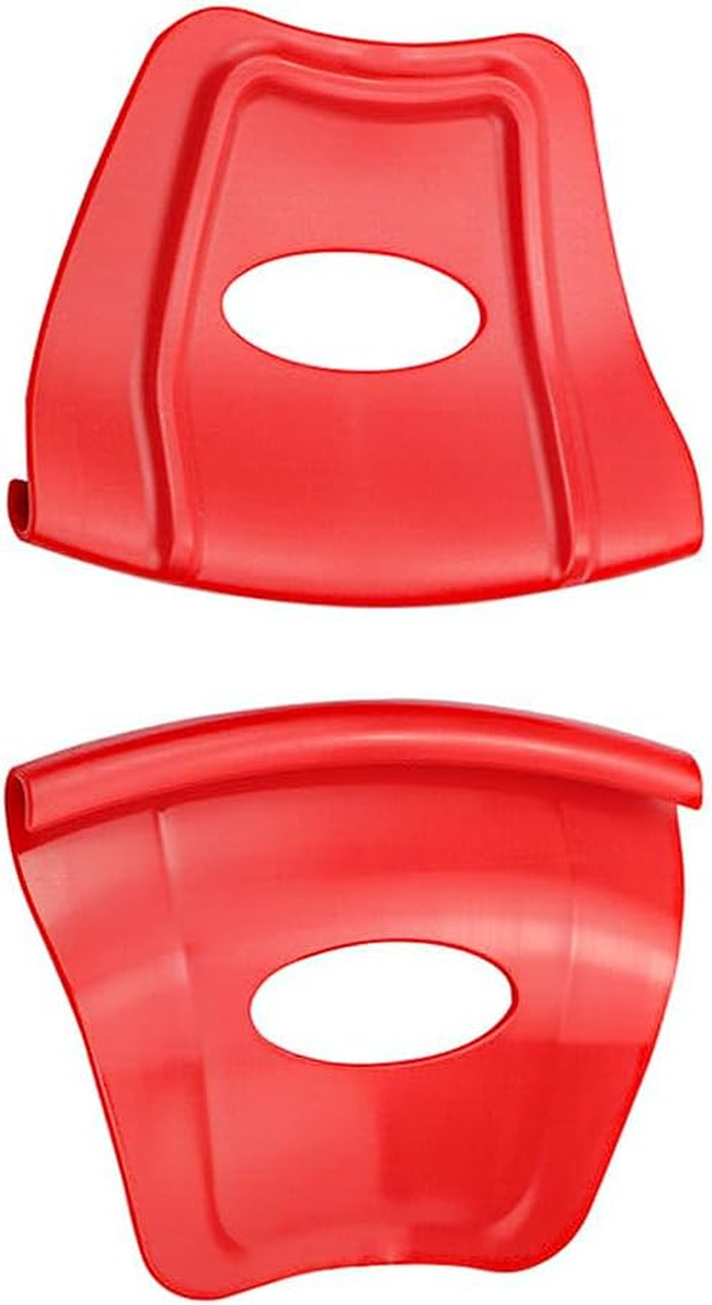 Baceyong Motorcycle Tyre Tire Installation Rim Protectors, ATV Quad Motorcycle Tyre Tire Installation Rim Shields Guards, Red image number 6