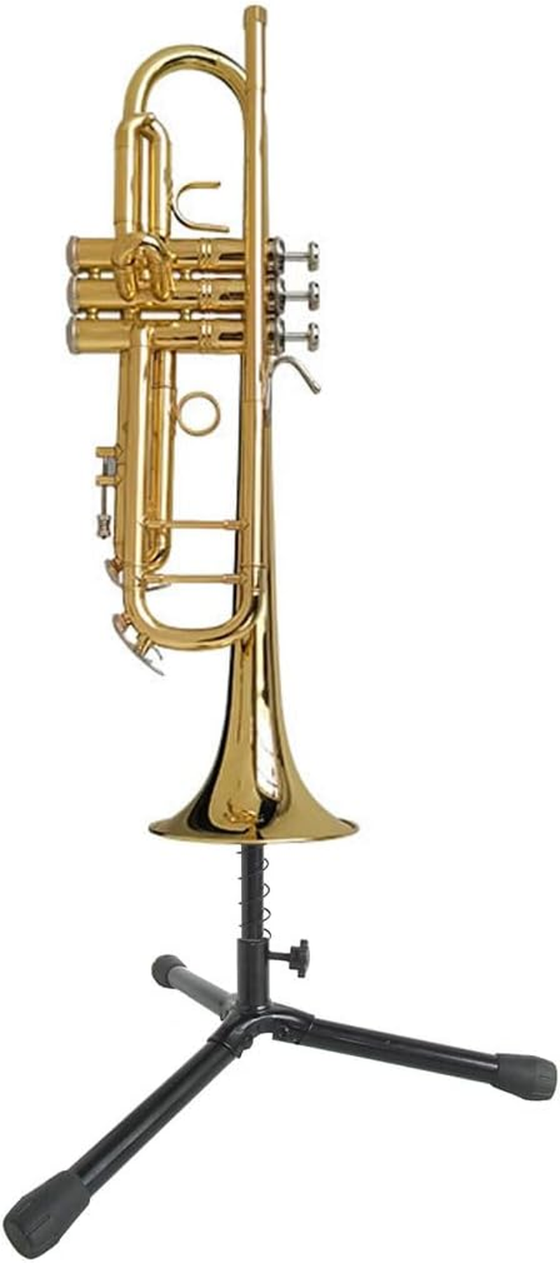 Vaguelly Display Easel Trumpet Stand Holder Portable Trumpet Holder Foldable Metal Trumpet Display Storage Rack Stand Trumpet Display Stand image number 3