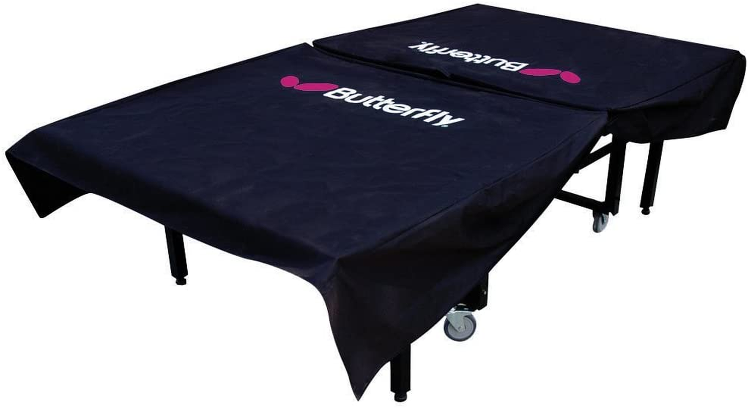 Butterfly Weatherproof Table Tennis Table Cover - Protect Your Ping Pong Table - Fits Regulation Size Tables &ndash; for Indoor or Outdoor Use - Made of Weatherproof Nylon,Black image number 3