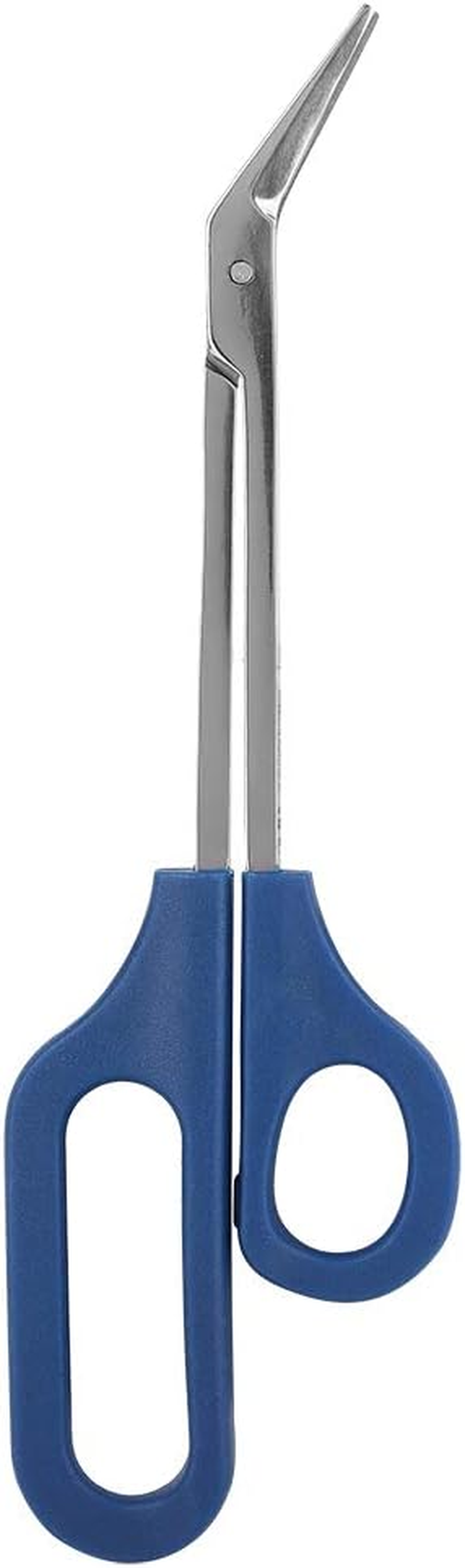 Toenail Clippers Smart Finger and Toenail Scissors Stainless Steel Long Handle Scissors Nail Scissors Angled Blades Cuticle Scissor Ingrown Toenail File for Adults Seniors image number 3