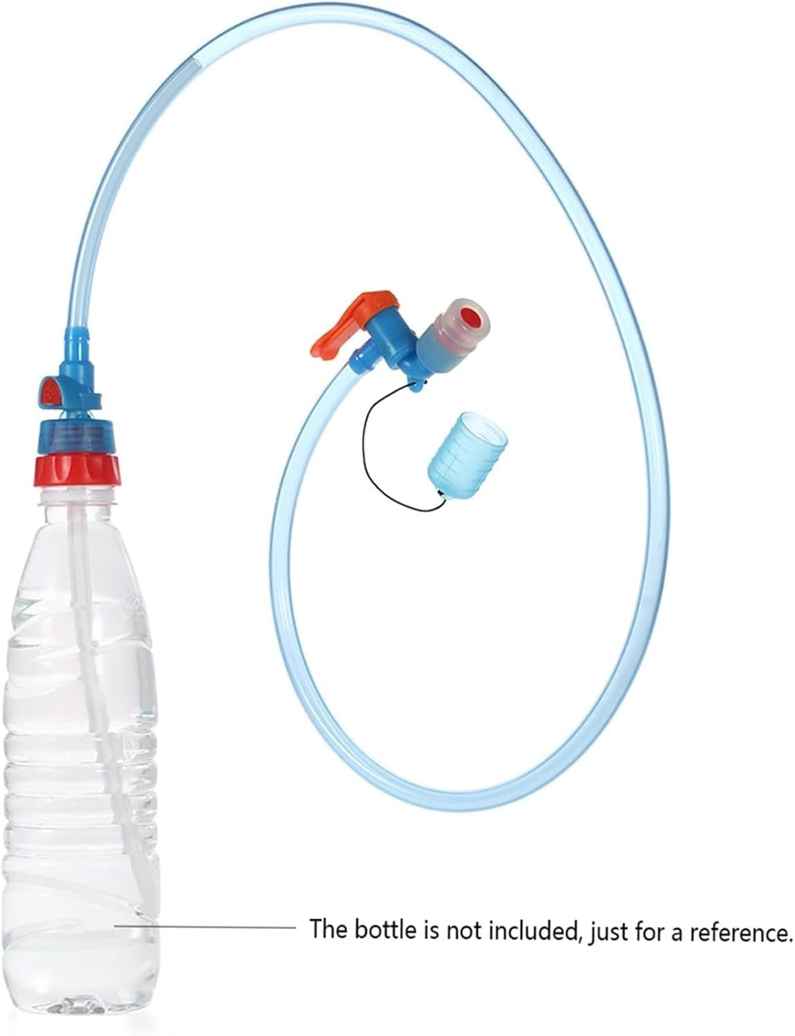 Generic Water Bottle Drink Tube Hose, Adjustable Hydration Bladder Reservoir Pack, Convertube Adapter, Replacement Hose Kit for Hiking, Fishing, Climbing image number 3