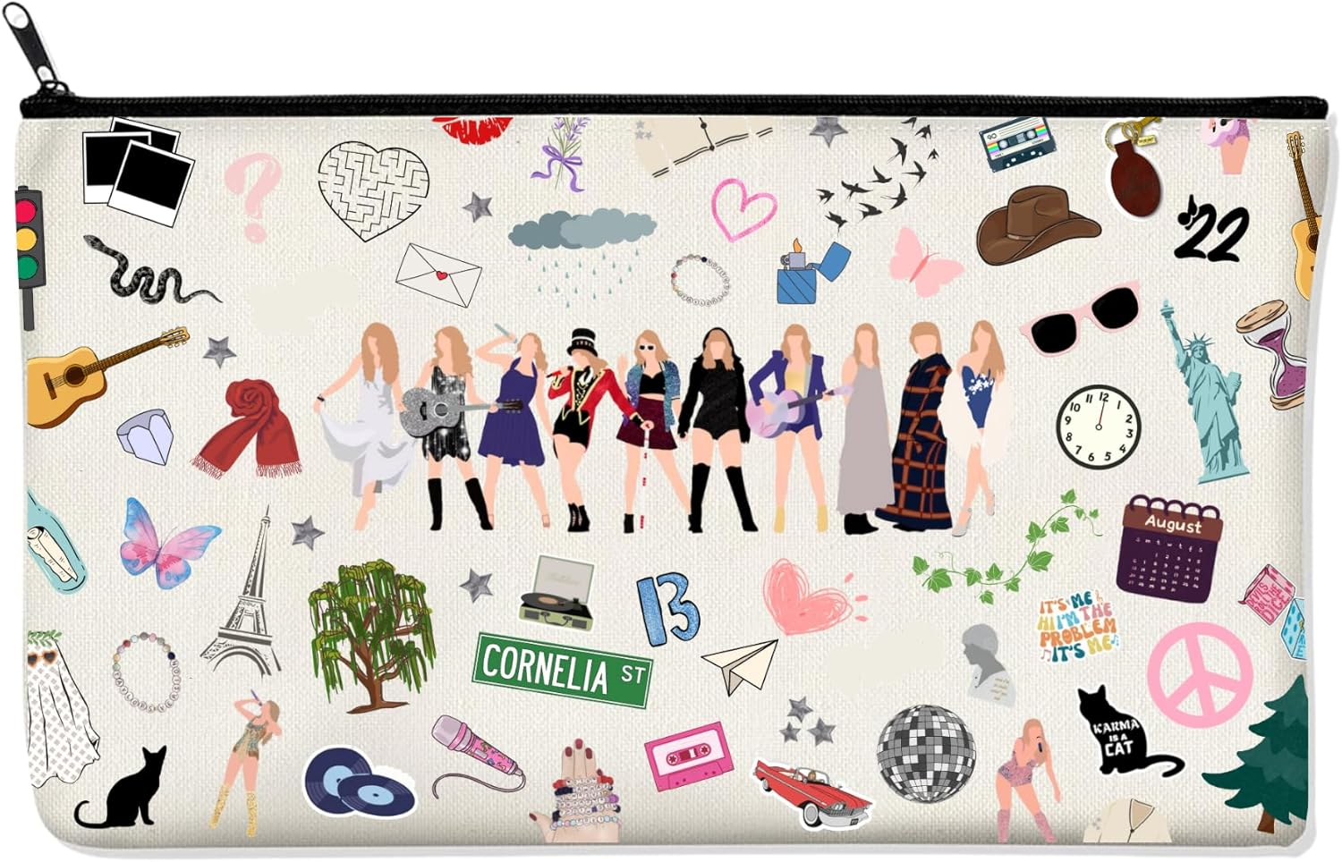 20 PCS Multicolour Cartoon Cosmetic Bags - Party Favors, Goodie Bags & Makeup Storage image number 2