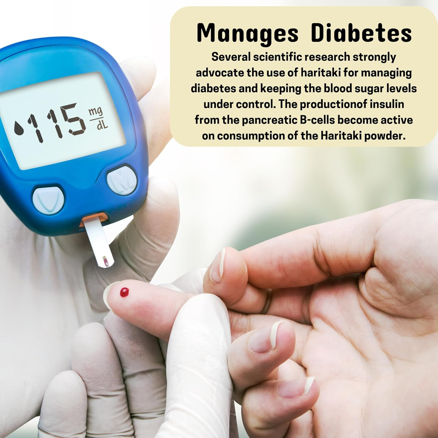 Herbs Botanica Pure Natural Haritaki Powder (Harad) (Terminalia Chebula) | 5.3 Oz (150 GMS) | Herbs from India | for Detoxication | Colon Cleanser | Healthy Colon | Vegan image number 2