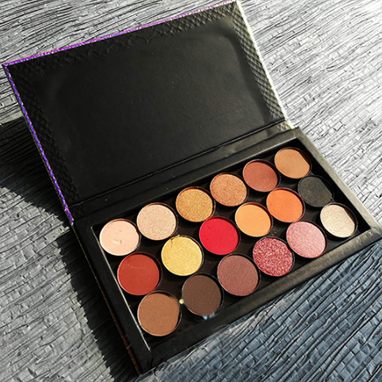 SING F LTD Cosmetic Empty Magnetic Palette Holder Box for Eyeshadow Blush Highlight Powder image number 5