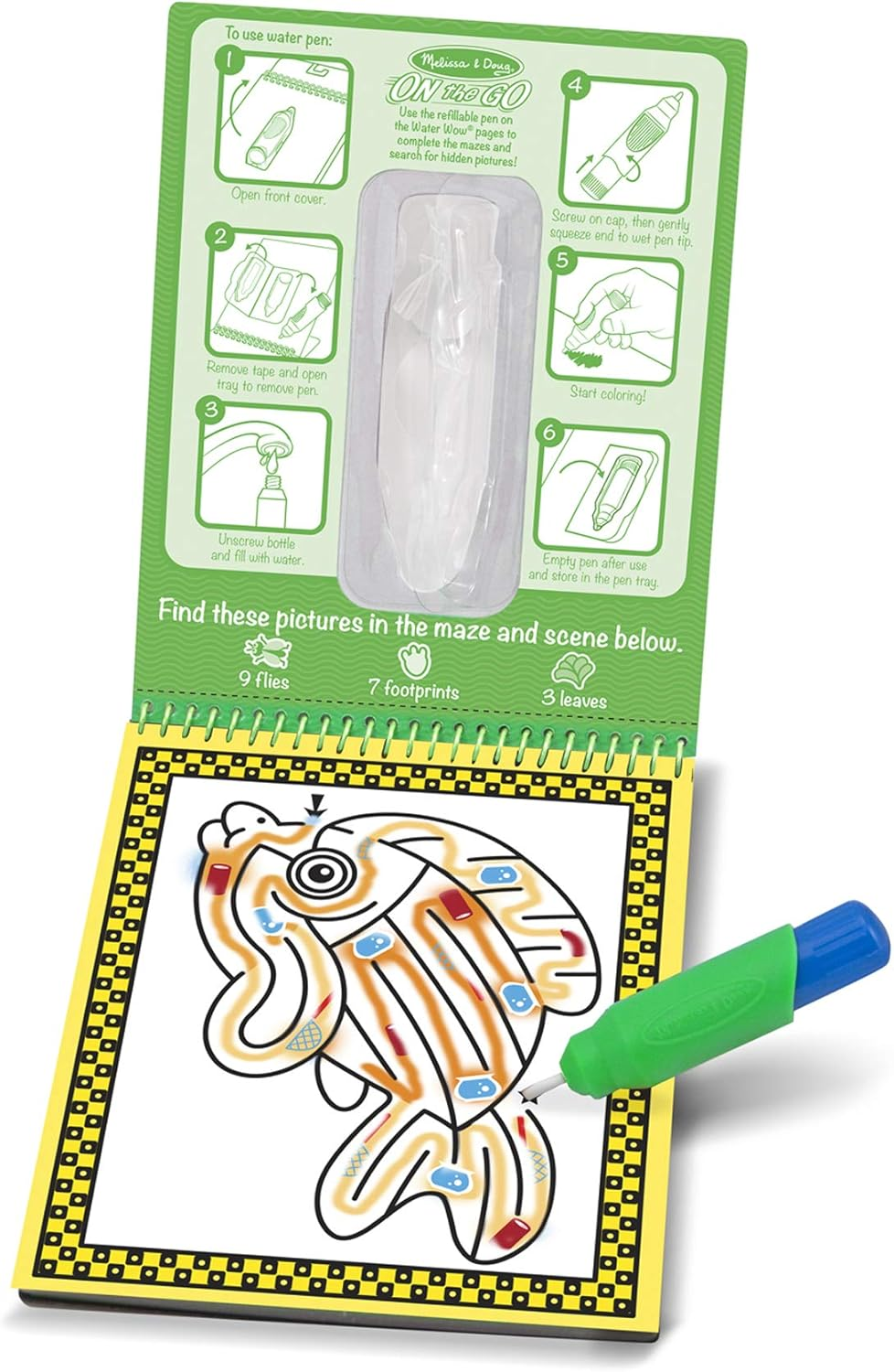 Melissa & Doug 19484 "Water Wow Pet Mazes Craft