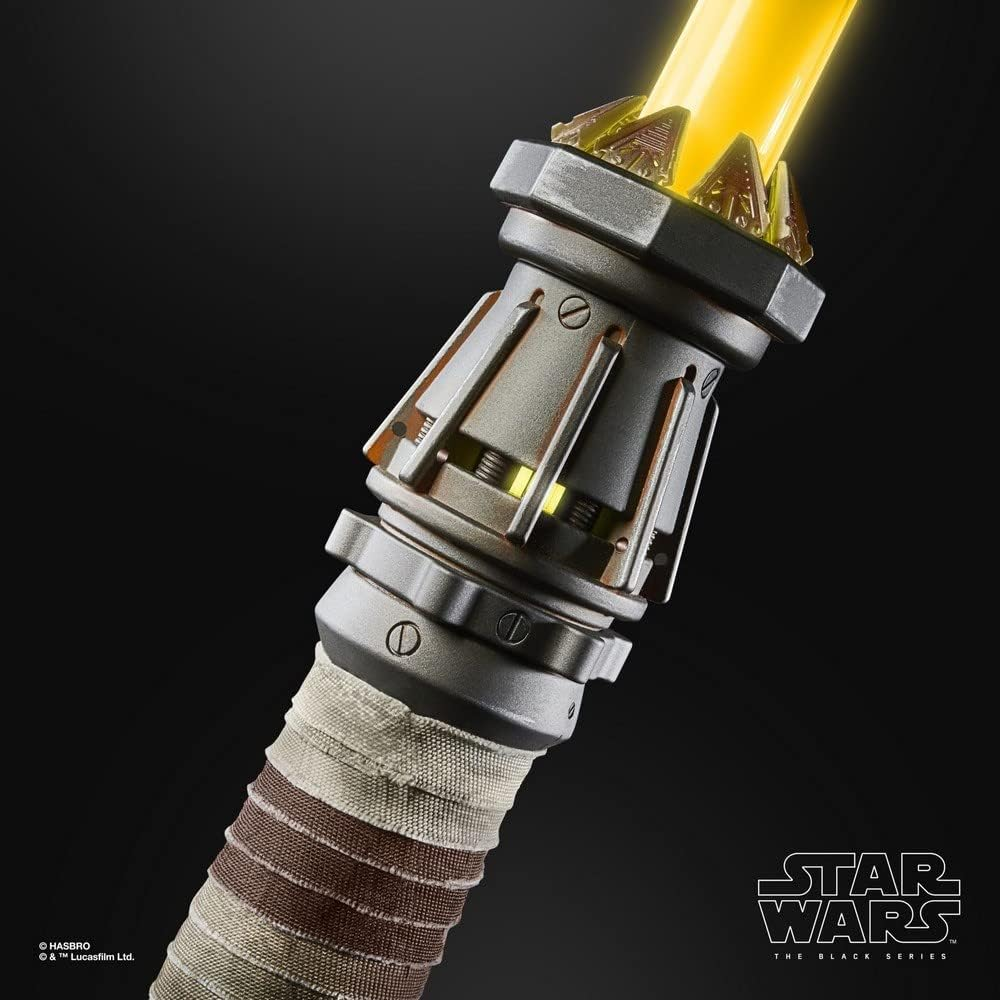 Star Wars - the Black Series - Rey Skywalker Force FX Elite Lightsaber - Light & Sound Effects - Metal Hilt - Star Wars: the Rise of Skywalker - Collectible Roleplay Toy for Adults - F2014 - Ages 16+ image number 2