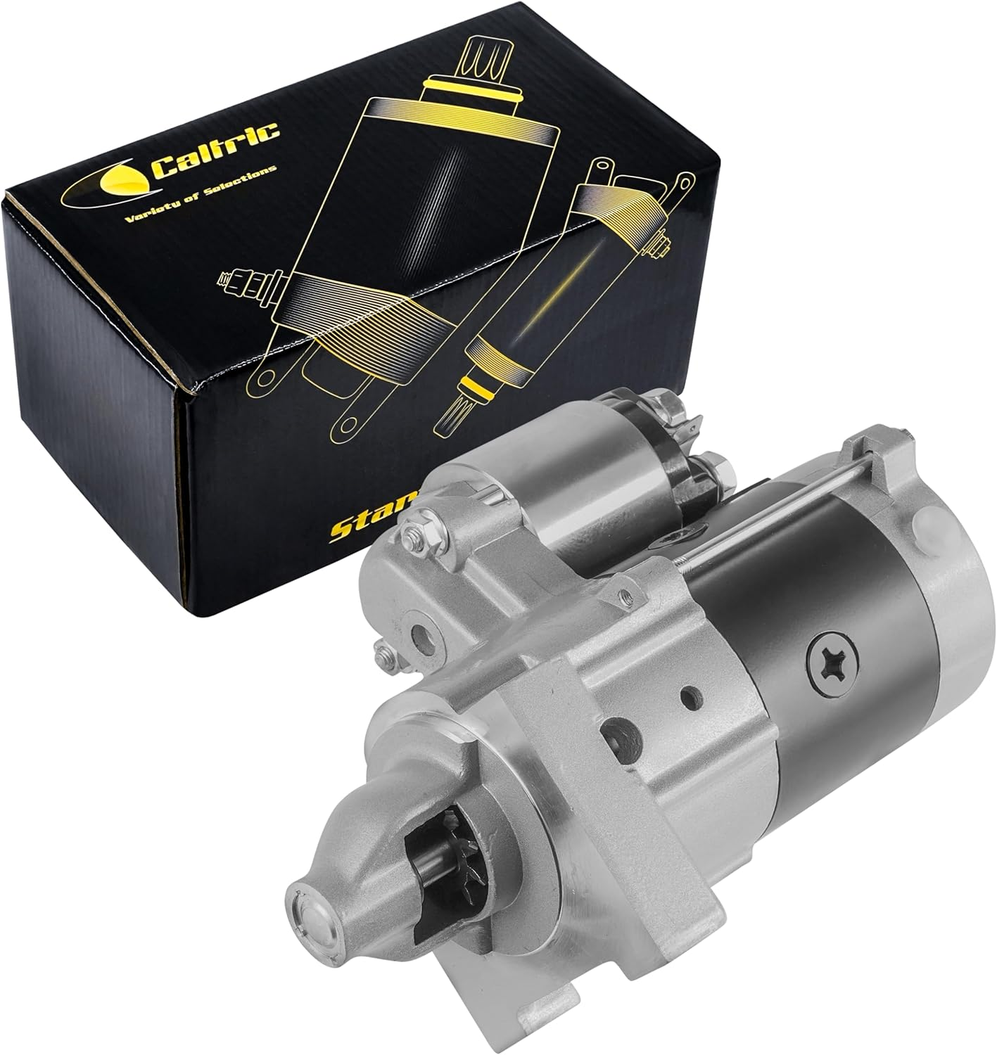 Caltric Starter Compatible with Kawasaki Mule 610 4X4 KAF400 KAF 400 2005 2006 2007 2008 2009 2010-2016