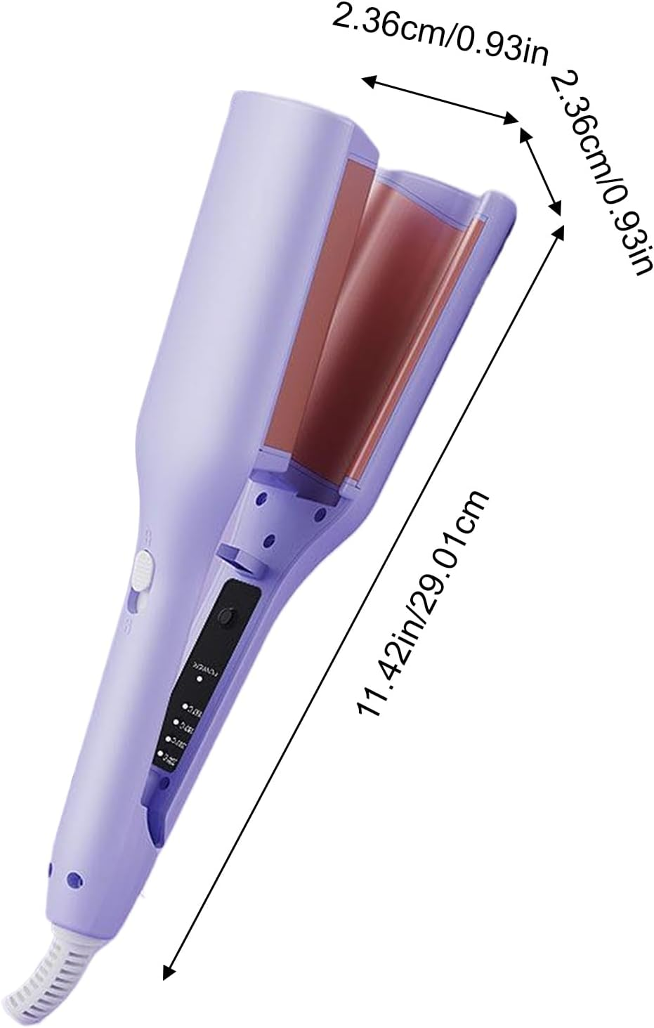 Hair Curling Iron,Negative Ion French Curling Wand | Fast Heating Hairdressing Tool for Women Girls Date Night Dance Party Salon Travel Vacation Wedding Hairstylist College Students image number 5