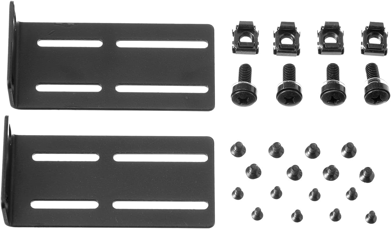 Adjustable Rack Mount Kit for 19 Inch Switch, Rack Ears Compatible for HP/HPE Products image number 2
