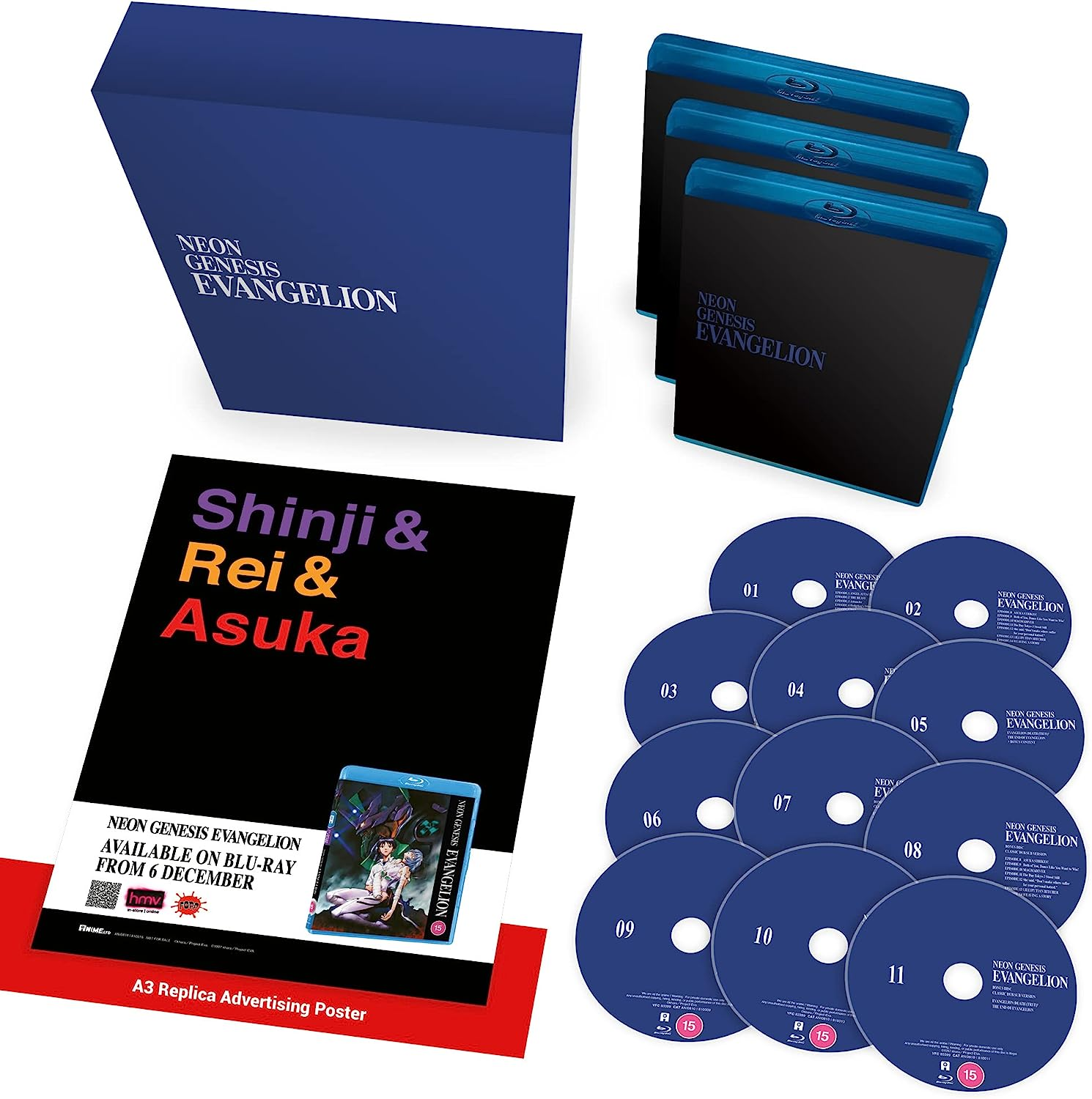 Neon Genesis Evangelion (Limited Edition Re-Issue) [Blu-Ray] image number 1