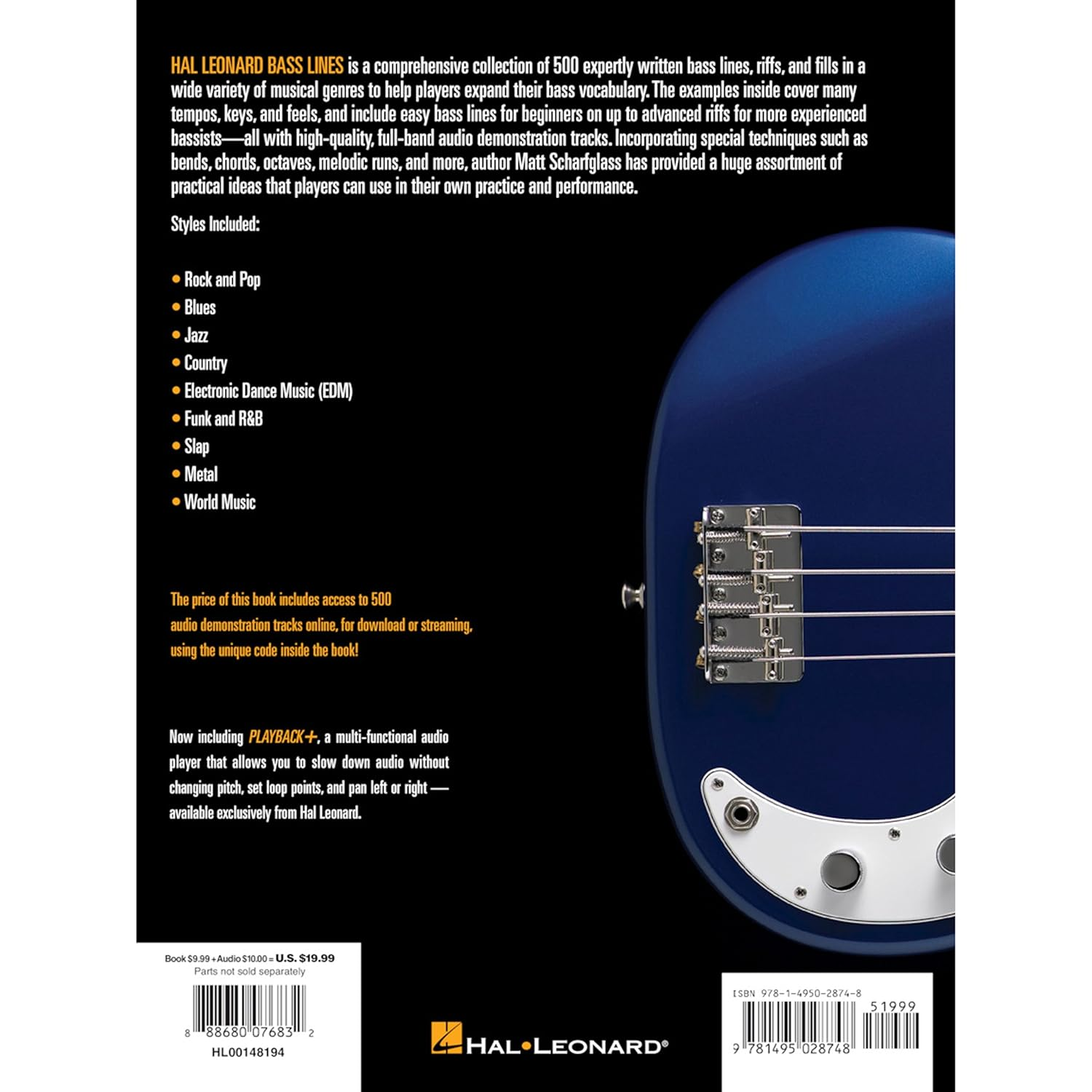 Hal Leonard Bass Lines Book: Hal Leonard Bass Method 500 Grooves - All Styles - All Levels image number 5