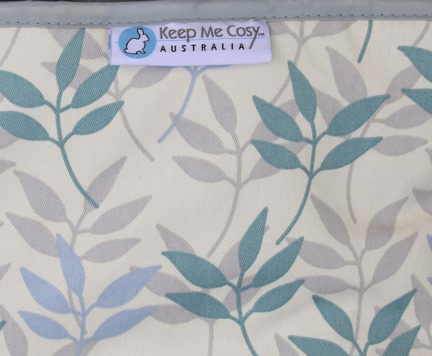 Keep Me Cosy&trade; Footmuff and Pram Liner 2 in 1 Set Toddler Size - Pastel Leaf image number 1