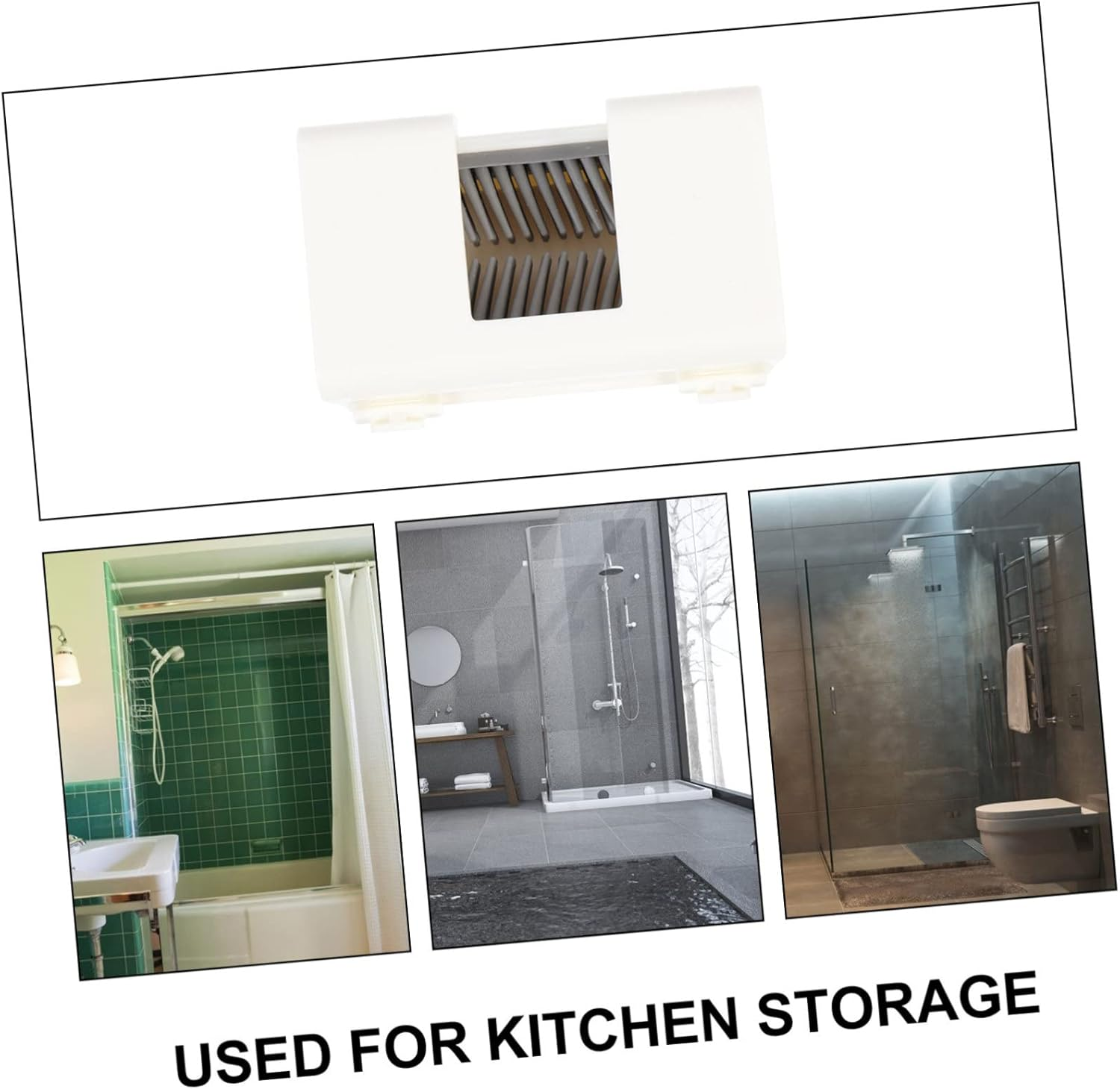 Housoutil Wall Mounted Shower Hair Collector Silicone Material for Bathroom Use Hair Catcher for Shower Drain Prevents Clogging and Keeps Water Flowing Smoothly image number 1