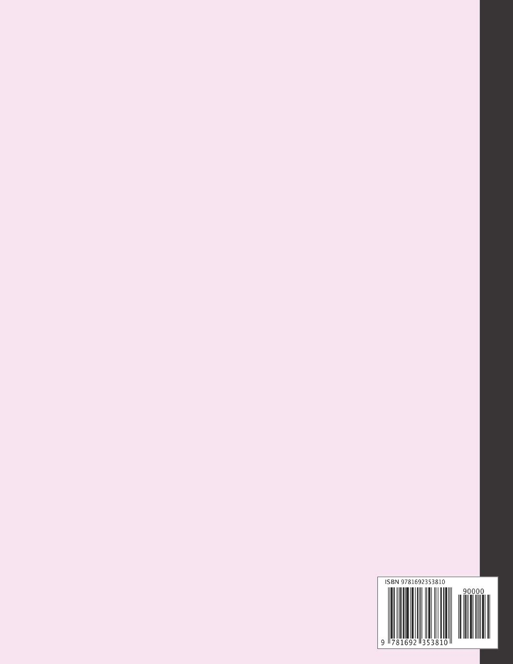 Sheet Music: Watercolor Swatch Blank Sheet Music Book 120 Pages (8.5X11) image number 1