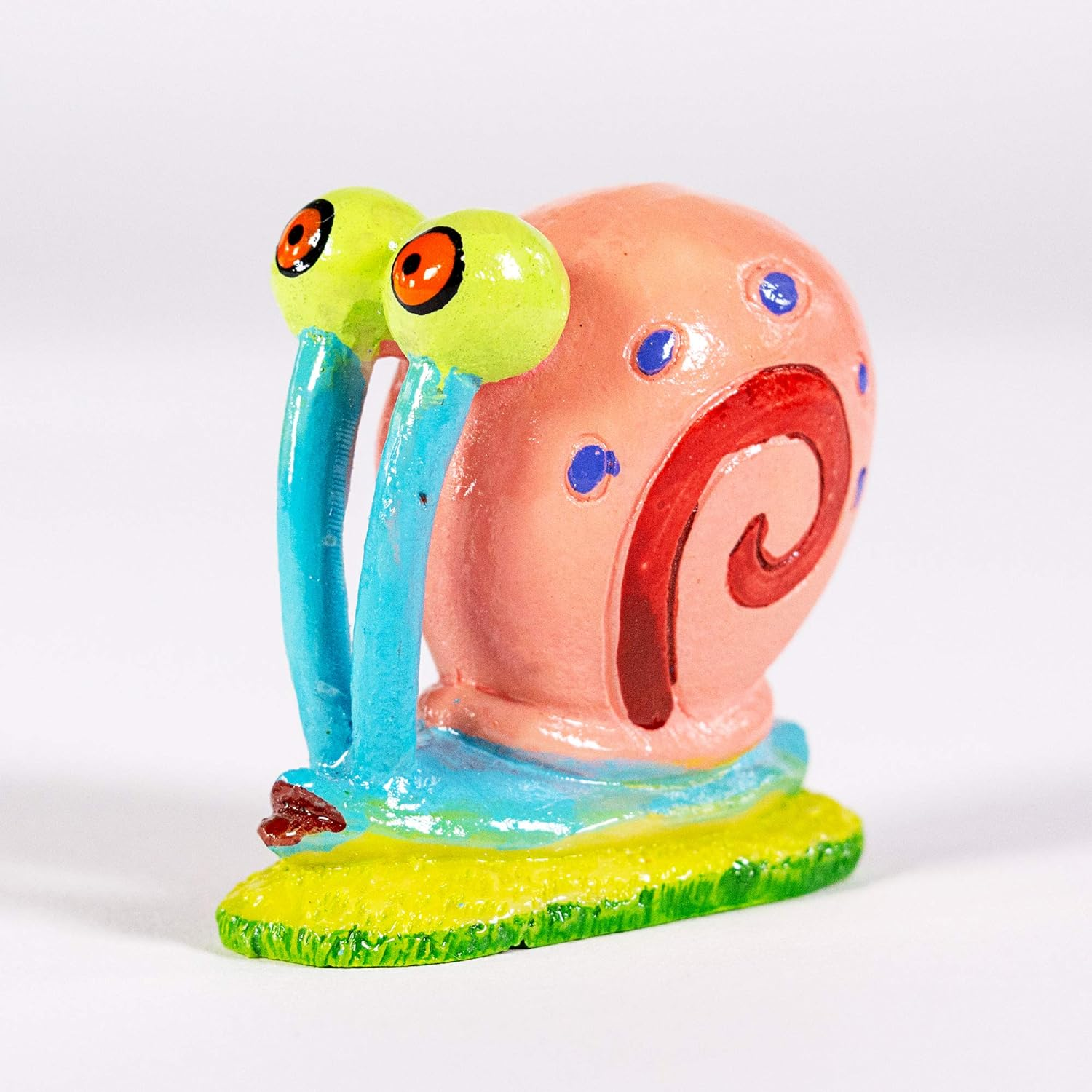 Penn Plax Spongebob Squarepants Gary Resin Replica Aquarium Ornament, Mini image number 3