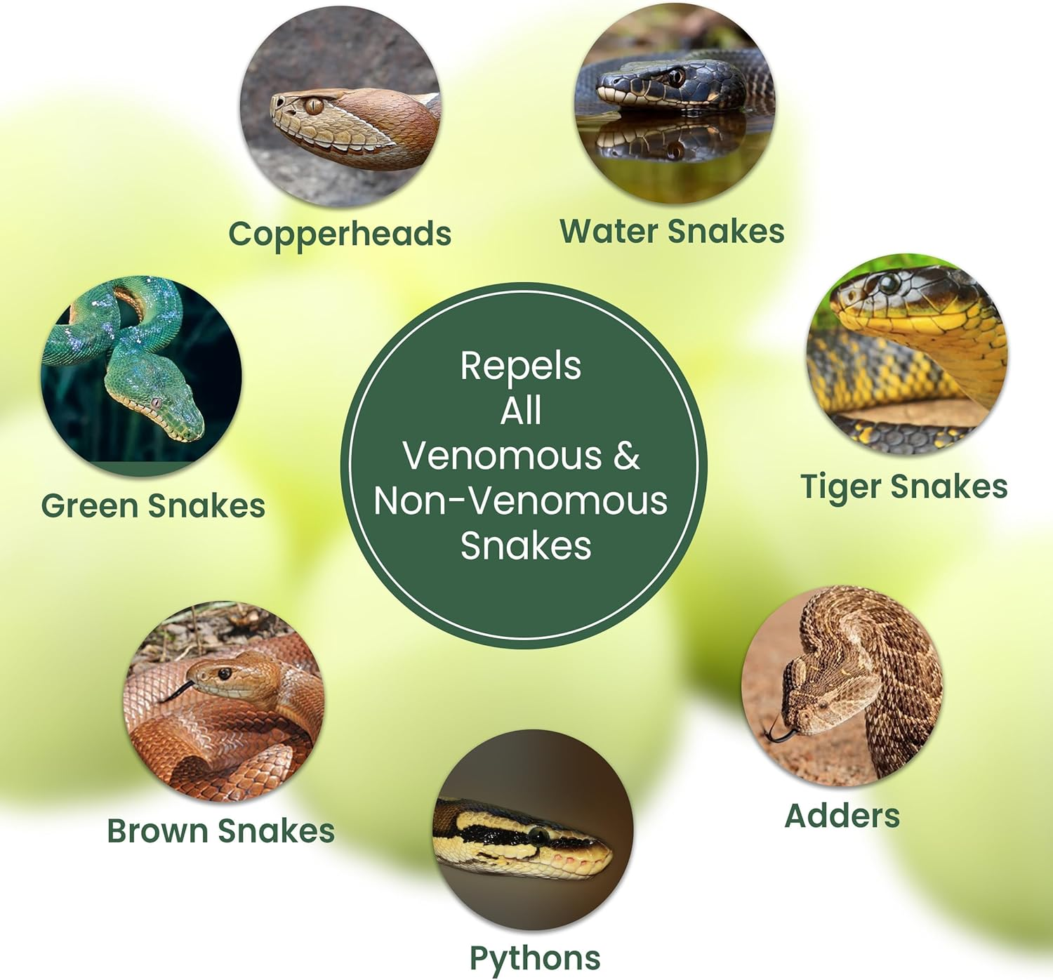 Snake Repellent Balls - 30 Pack | Best Snakes Deterrent for Yards | Keep Snake Away Repellent for Indoor or Outdoor, Garden, Lawn, Pet Safe image number 2