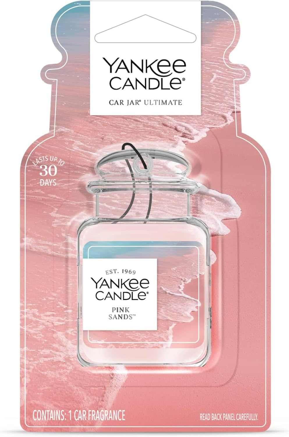 Yankee Candle Pink Sands Car Jar Ultimate