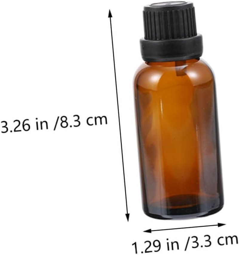 Beavorty 10Pcs Essential Oil Glass Bottles Perfume Container for Aromatherapy Massage Oils Cosmetics View for Easy Filling and Tracking image number 4