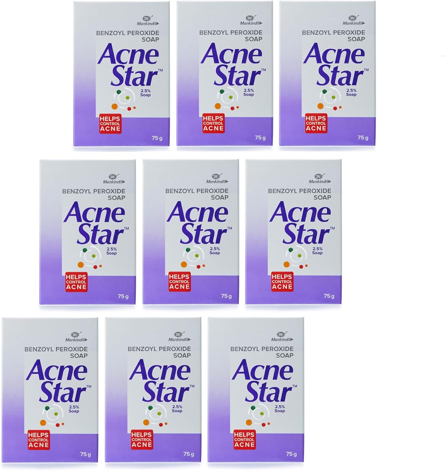 Acnestar Soap Pack of 9 image number 6