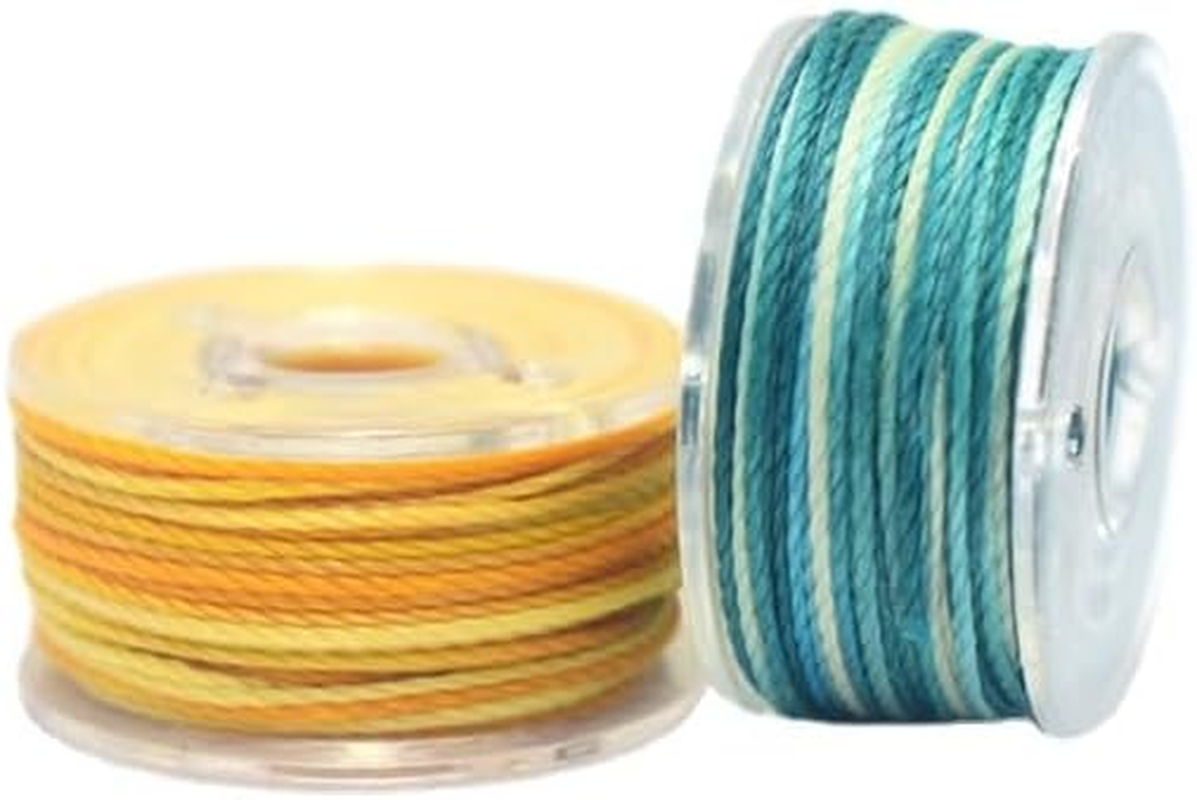 Waxed Cord for Jewelry Making, Waxed Thread 25 Colors 10M/Roll Macrame Bracelet Thread String Waxed Ropes for Jewelry Making DIY Craft (0.55Mm) image number 5